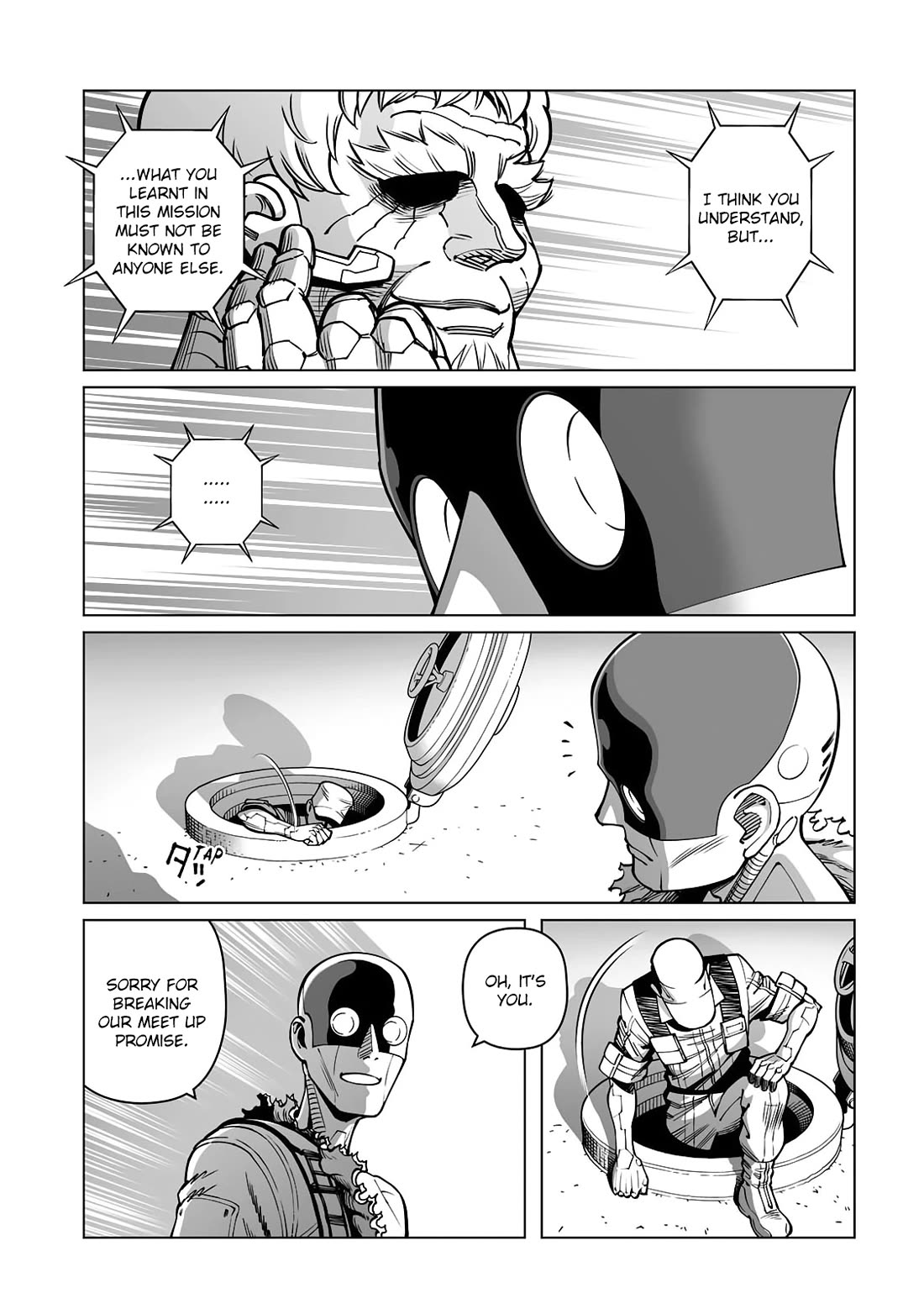 Gunnm Mars Chronicle Chapter 56.2 page 10 - Chapter 56.2: Keun Kilborn (Second Part) [END]