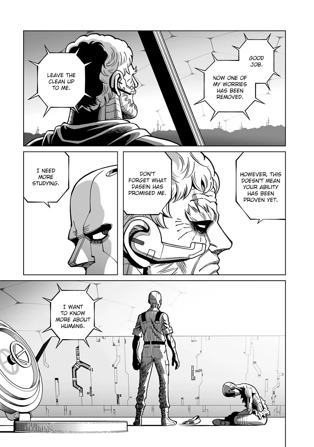 Gunnm Mars Chronicle Chapter 56.2 page 15 - Chapter 56.2: Keun Kilborn (Second Part) [END]