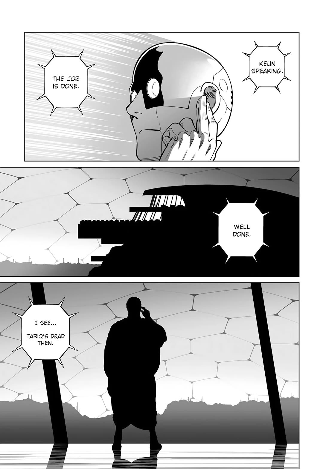 Gunnm Mars Chronicle Chapter 56.2 page 9 - Chapter 56.2: Keun Kilborn (Second Part) [END]