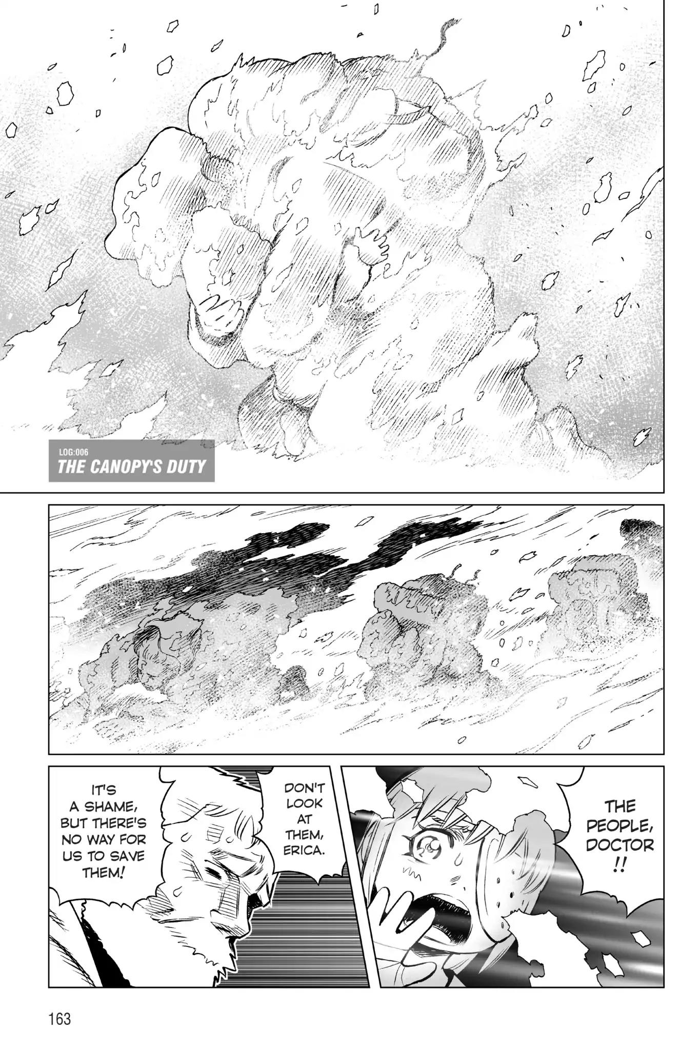 Gunnm Mars Chronicle Chapter 6 page 1 - Chapter 6: The Canopy's Duty