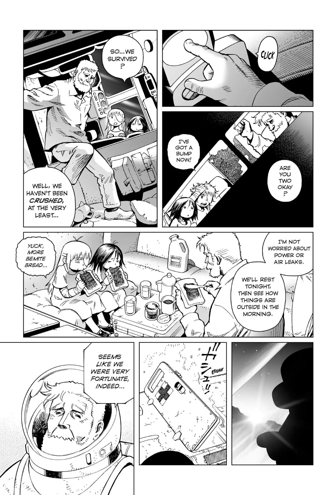 Gunnm Mars Chronicle Chapter 6 page 10 - Chapter 6: The Canopy's Duty