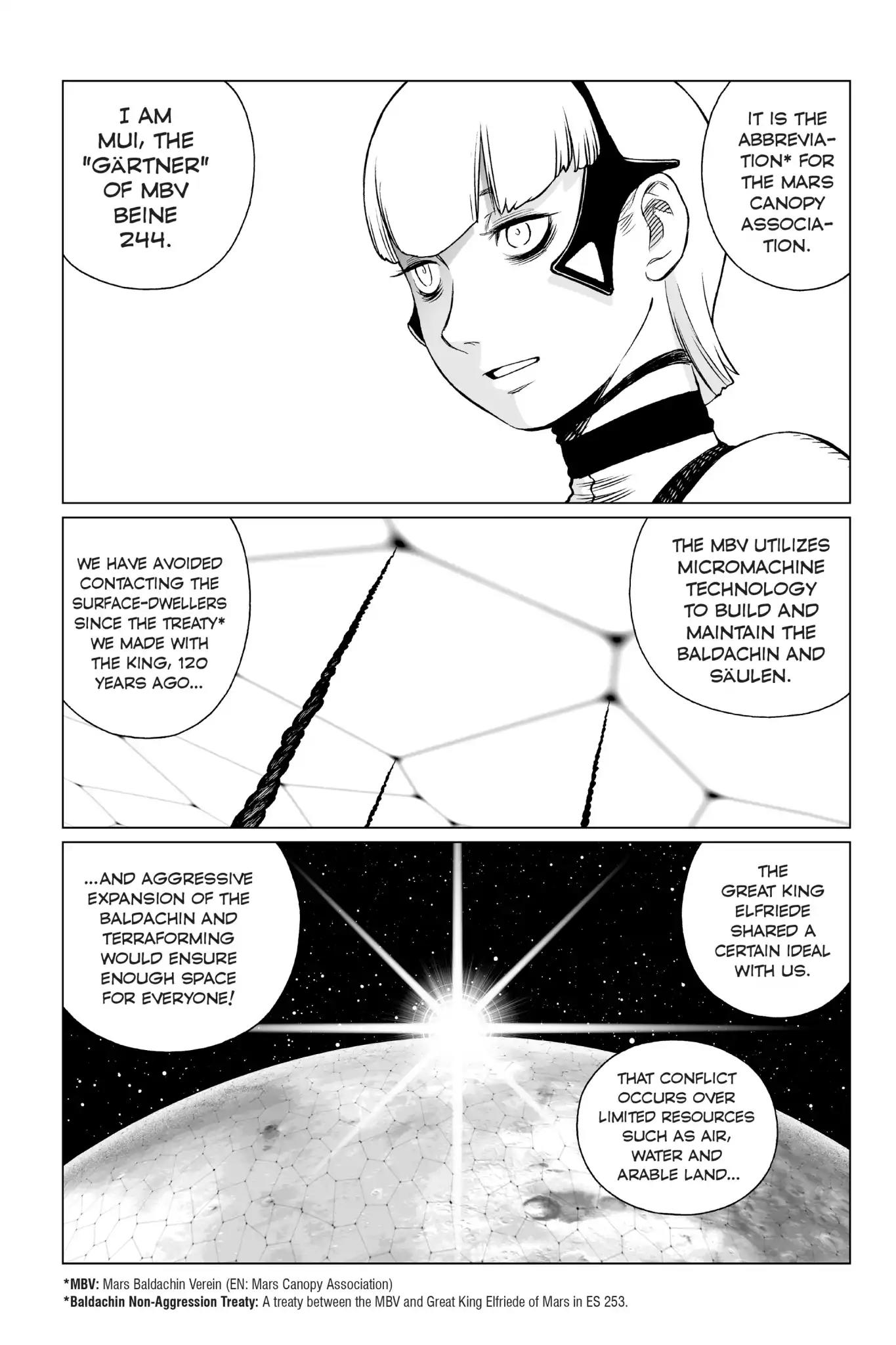 Gunnm Mars Chronicle Chapter 6 page 17 - Chapter 6: The Canopy's Duty