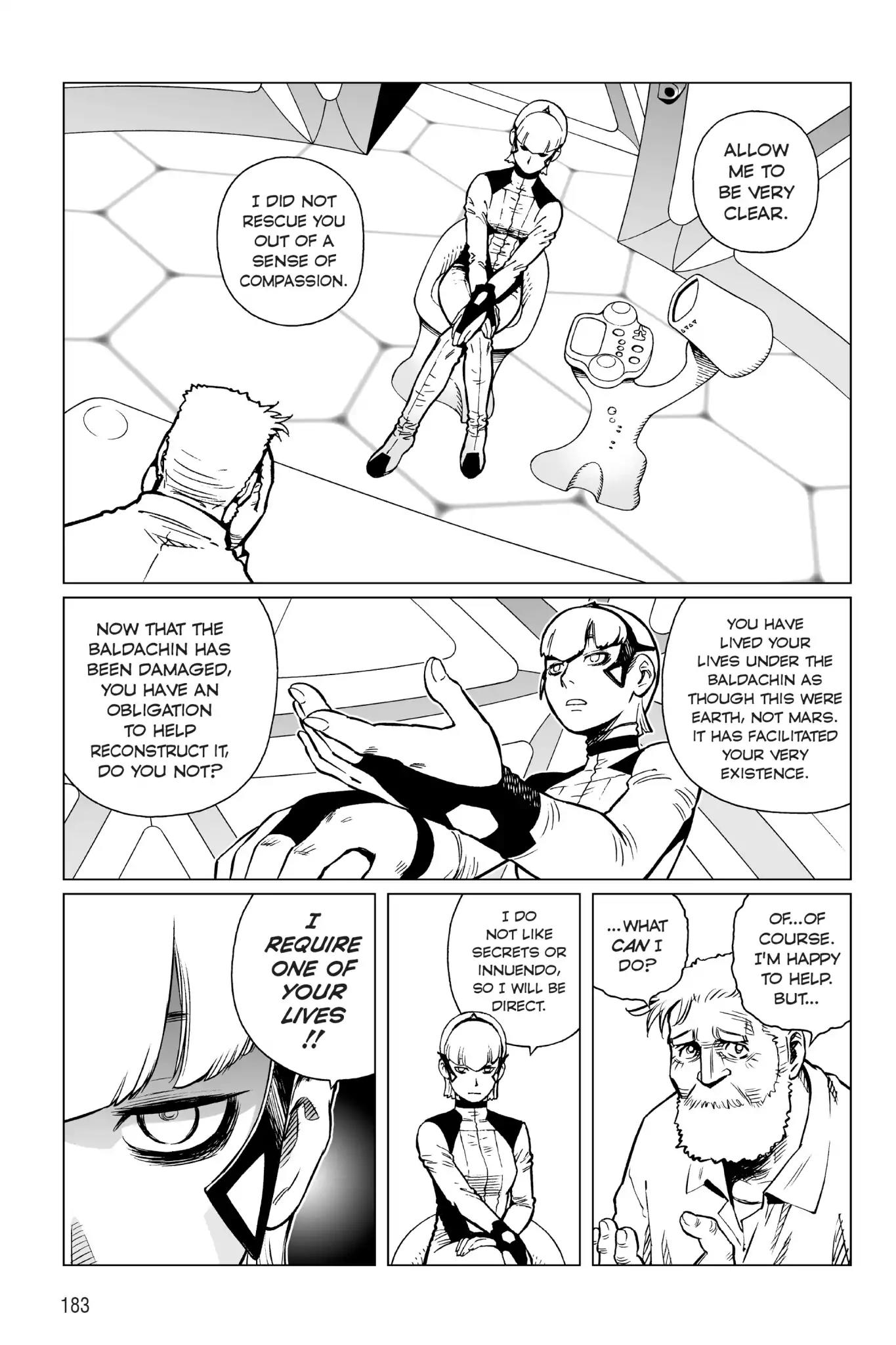 Gunnm Mars Chronicle Chapter 6 page 19 - Chapter 6: The Canopy's Duty