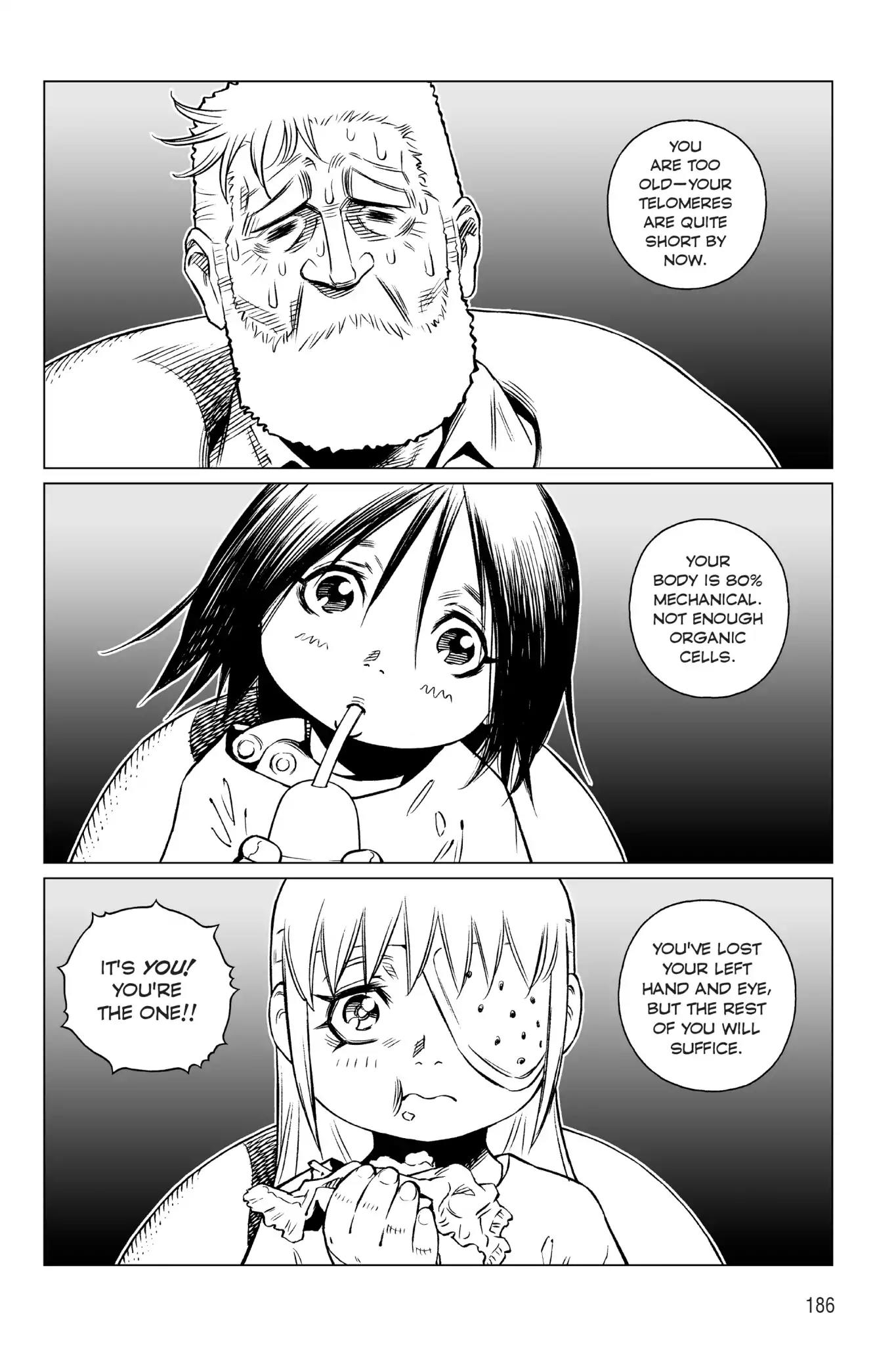 Gunnm Mars Chronicle Chapter 6 page 22 - Chapter 6: The Canopy's Duty