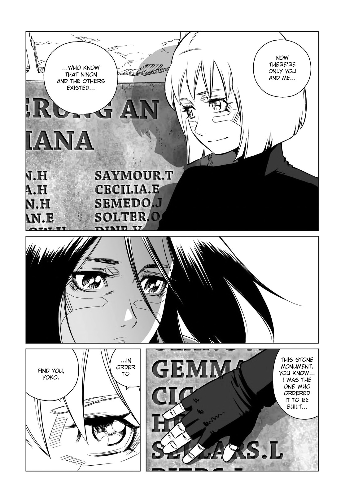 Gunnm Mars Chronicle Chapter 7 page 13 - Chapter 7: The Reunion Fist