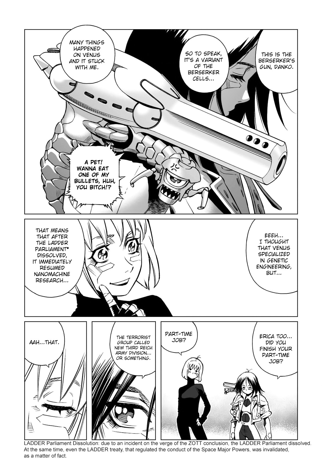 Gunnm Mars Chronicle Chapter 7 page 15 - Chapter 7: The Reunion Fist