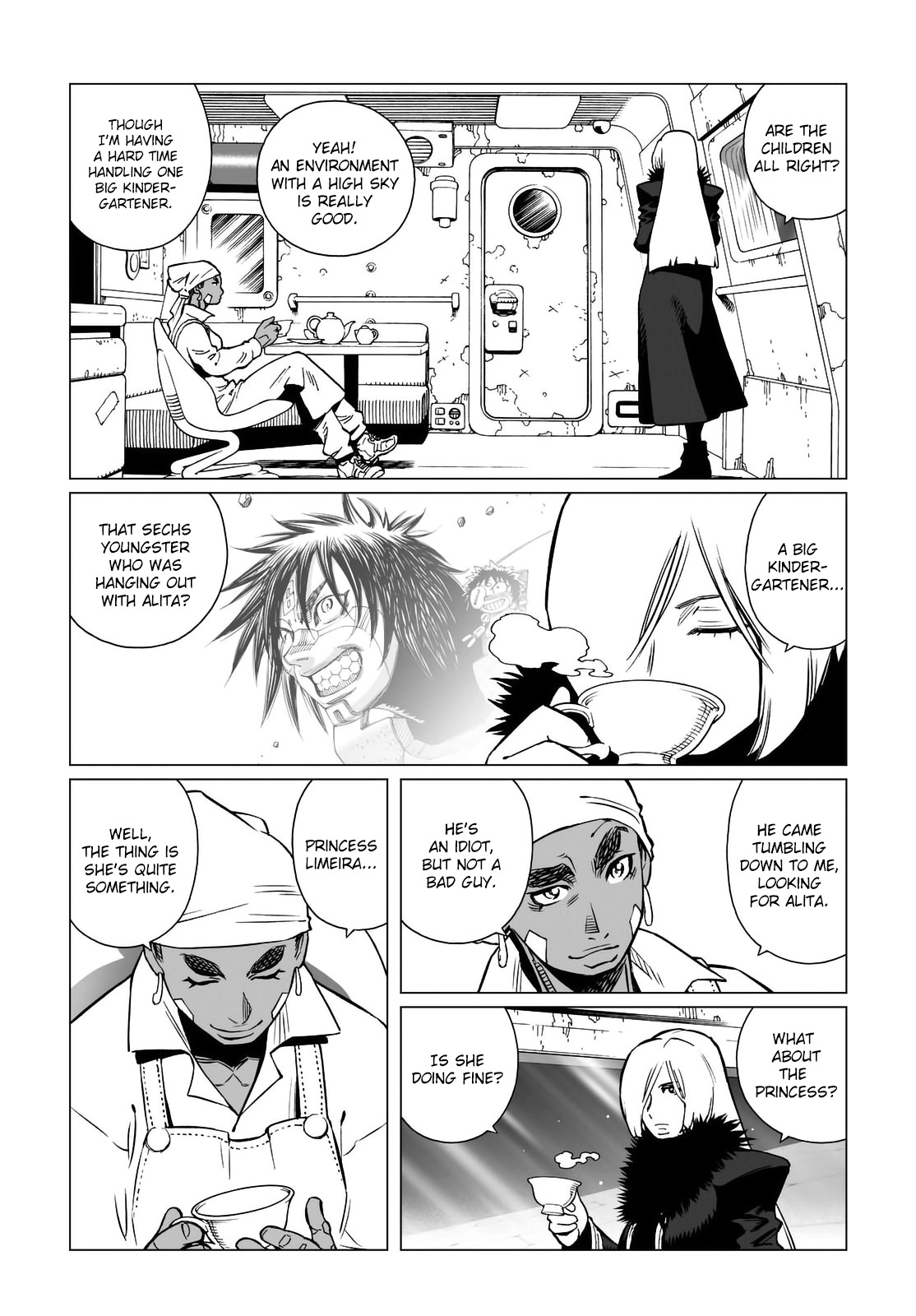 Gunnm Mars Chronicle Chapter 7 page 18 - Chapter 7: The Reunion Fist