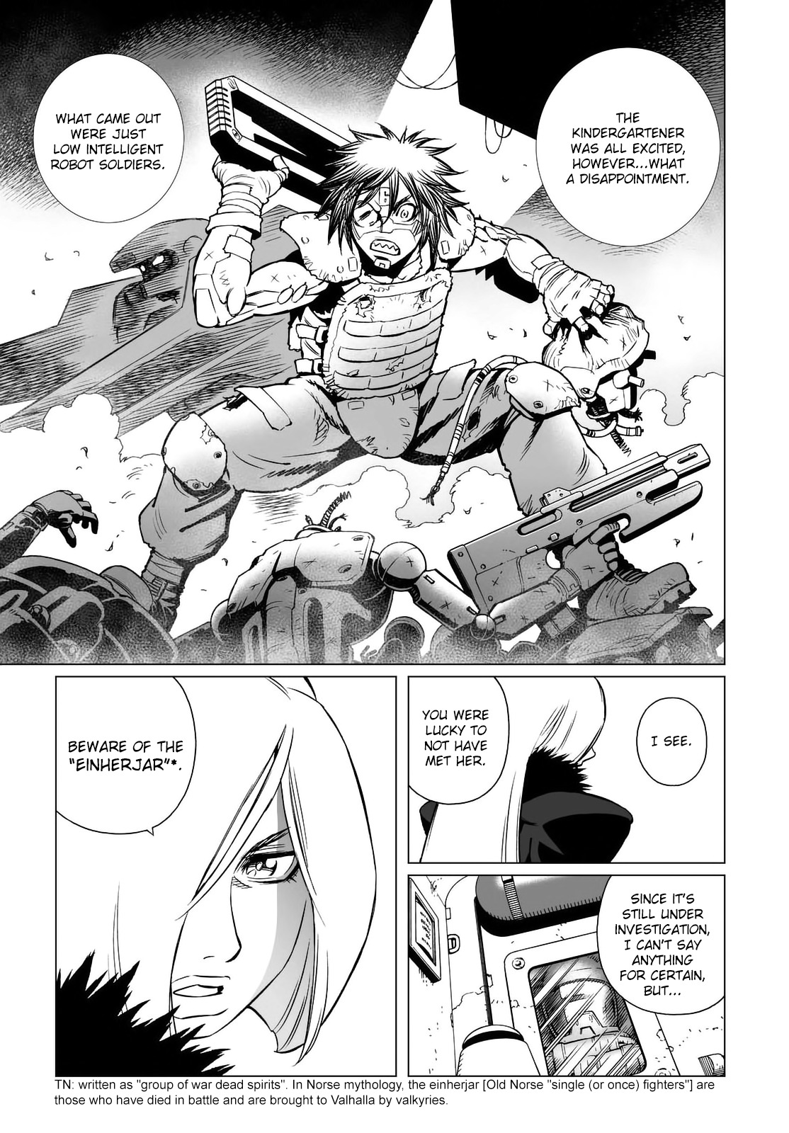 Gunnm Mars Chronicle Chapter 7 page 23 - Chapter 7: The Reunion Fist