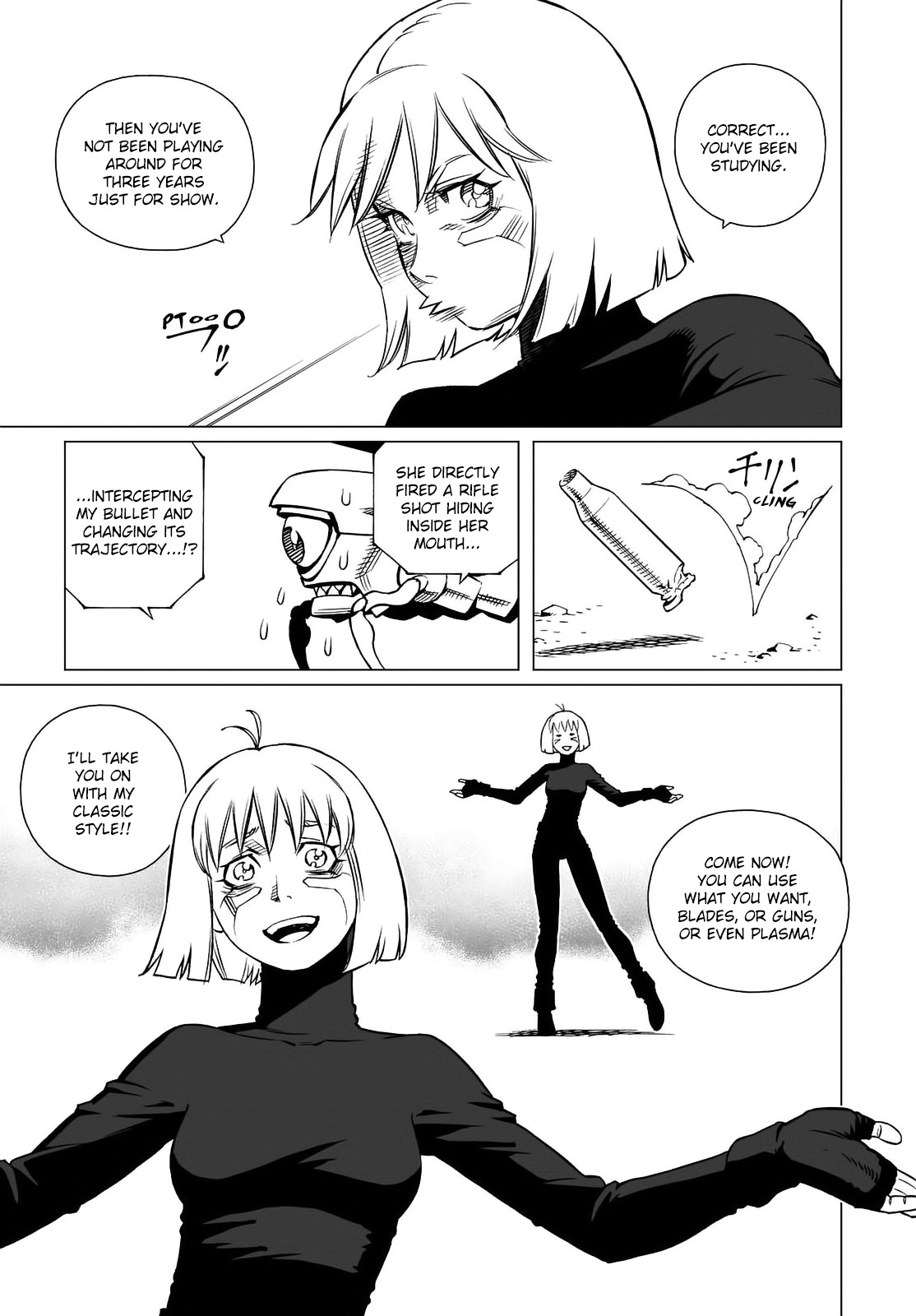 Gunnm Mars Chronicle Chapter 7 page 33 - Chapter 7: The Reunion Fist