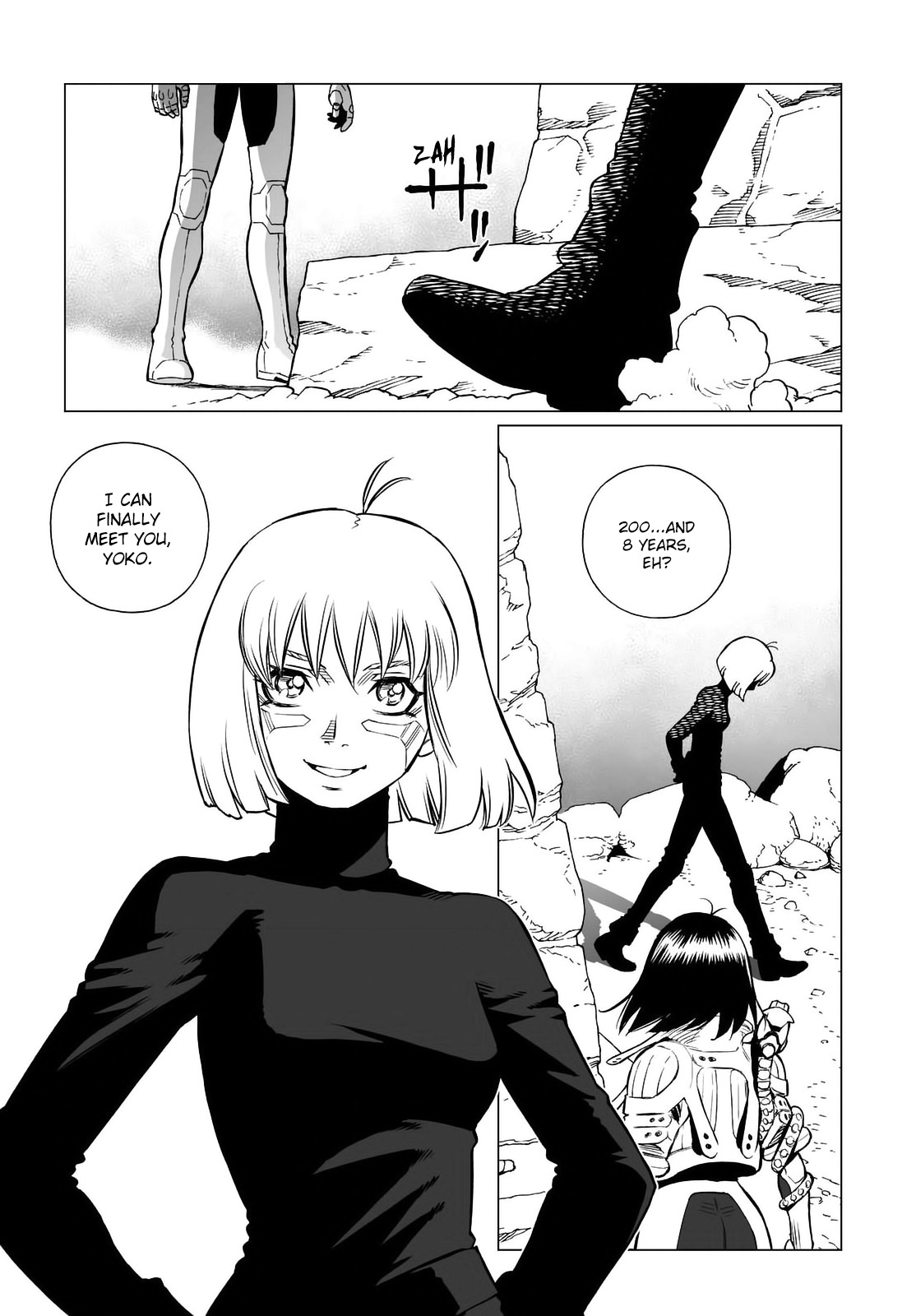 Gunnm Mars Chronicle Chapter 7 page 9 - Chapter 7: The Reunion Fist