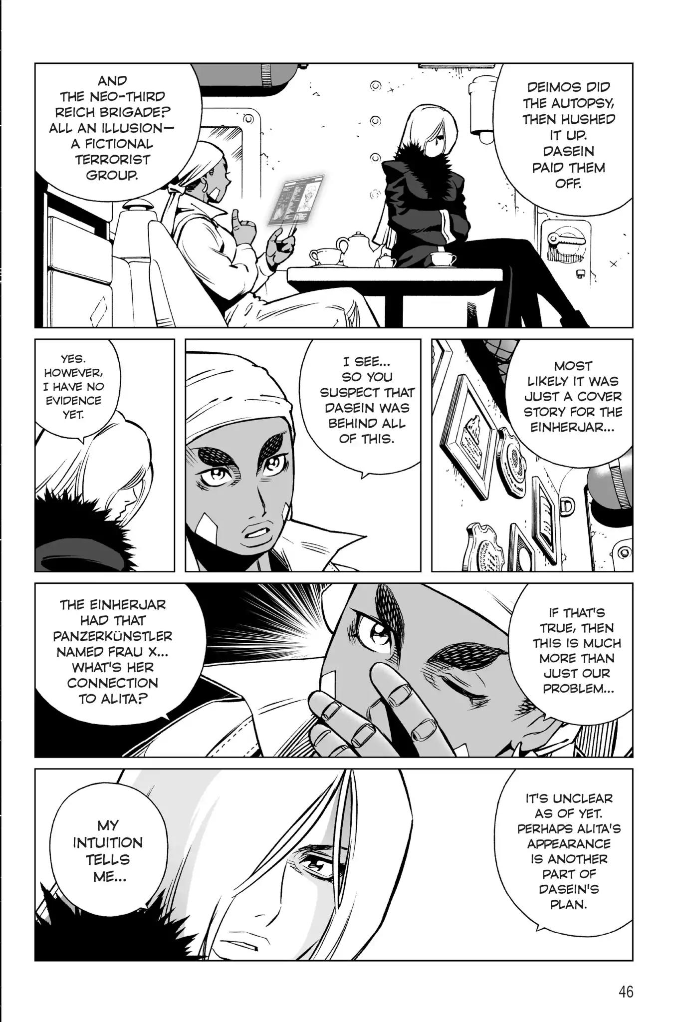 Gunnm Mars Chronicle Chapter 8 page 11 - Chapter 8: Dasein Undercover