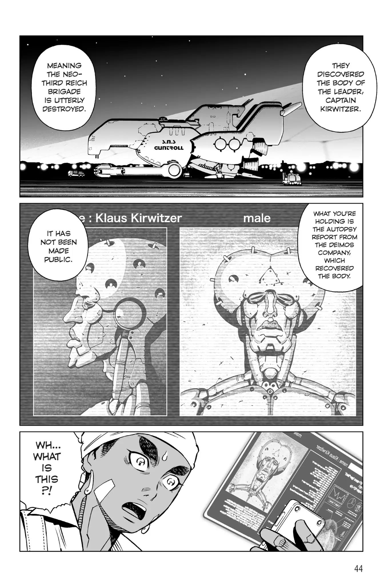 Gunnm Mars Chronicle Chapter 8 page 9 - Chapter 8: Dasein Undercover