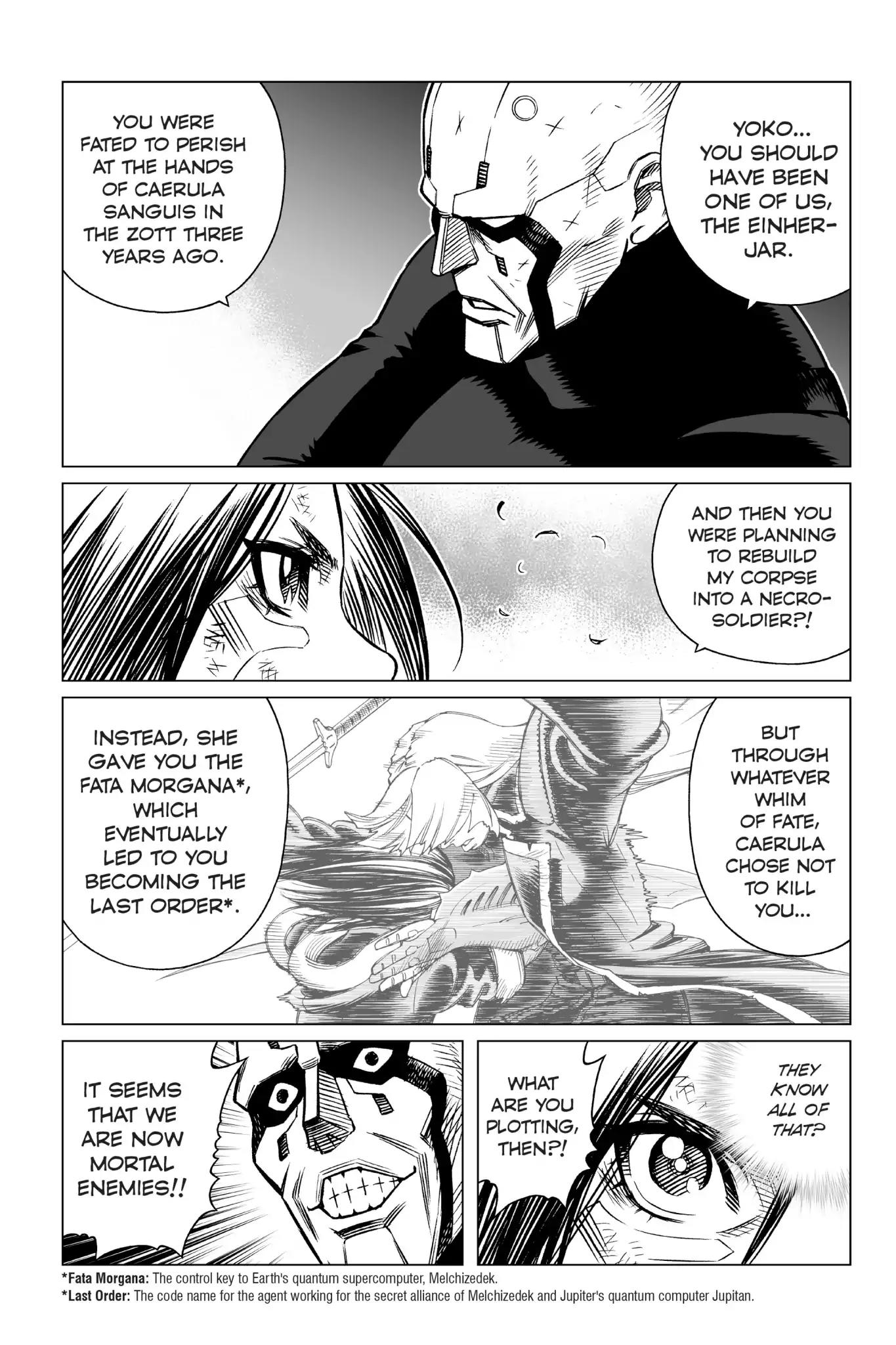 Gunnm Mars Chronicle Chapter 9 page 18 - Chapter 9: Einherjar