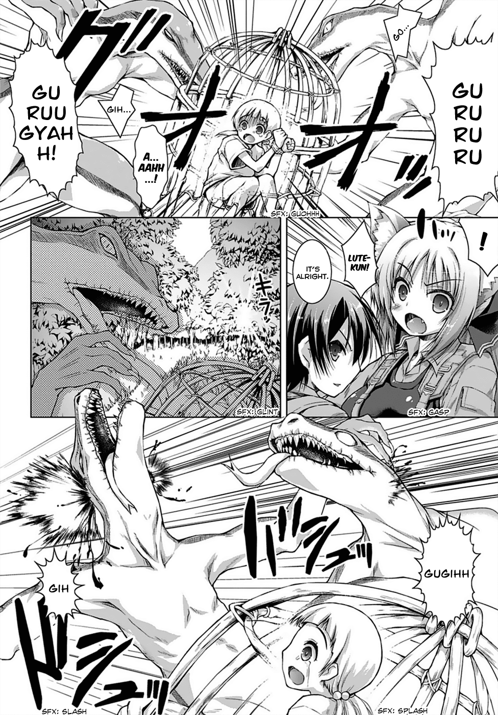 Gunota ga Mahou Sekai ni Tensei Shitara, Gendai Heiki de Guntai Harem o Tsukucchaimashita!? Chapter 1 page 14 - Chapter 1