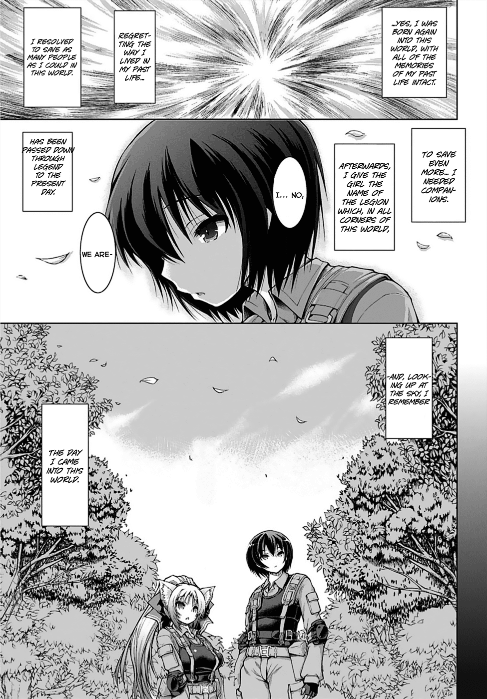 Gunota ga Mahou Sekai ni Tensei Shitara, Gendai Heiki de Guntai Harem o Tsukucchaimashita!? Chapter 1 page 19 - Chapter 1