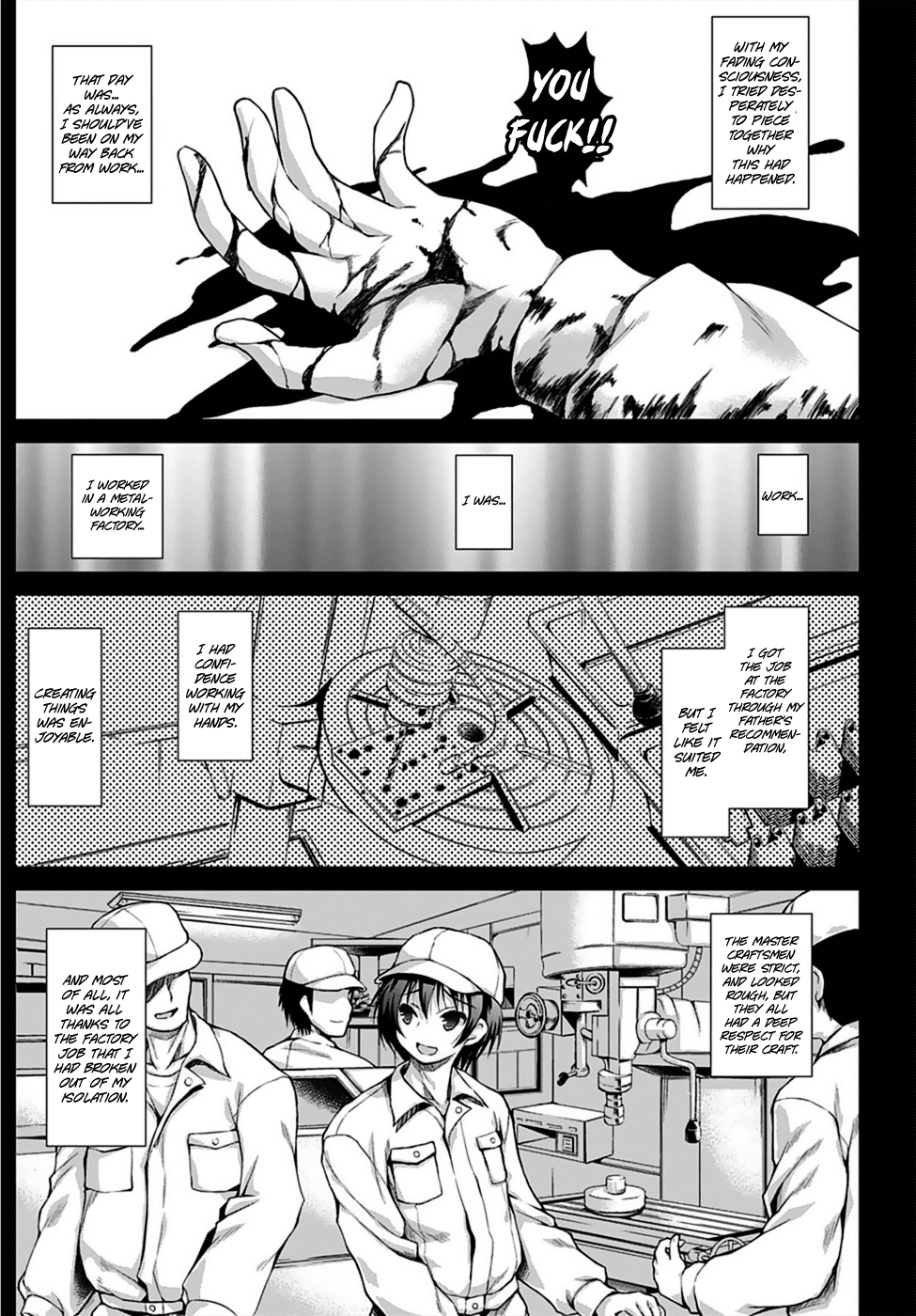 Gunota ga Mahou Sekai ni Tensei Shitara, Gendai Heiki de Guntai Harem o Tsukucchaimashita!? Chapter 1 page 21 - Chapter 1