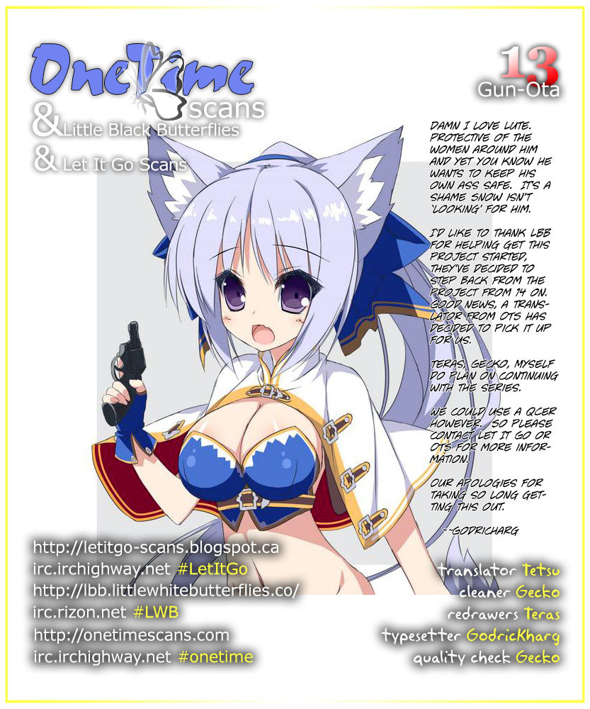 Gunota ga Mahou Sekai ni Tensei Shitara, Gendai Heiki de Guntai Harem o Tsukucchaimashita!? Chapter 13 page 1 - Chapter 13