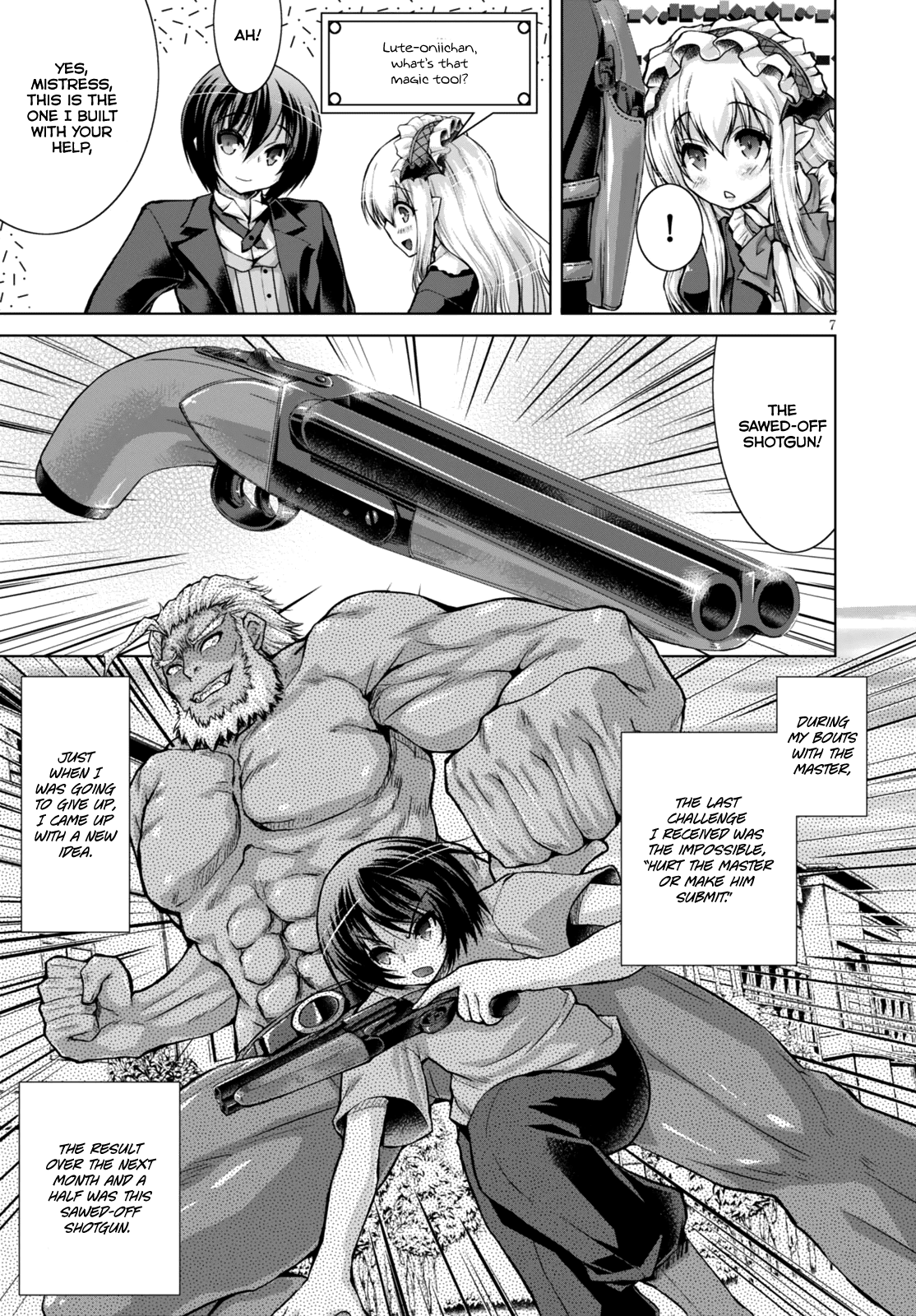 Gunota ga Mahou Sekai ni Tensei Shitara, Gendai Heiki de Guntai Harem o Tsukucchaimashita!? Chapter 15 page 10 - Chapter 15
