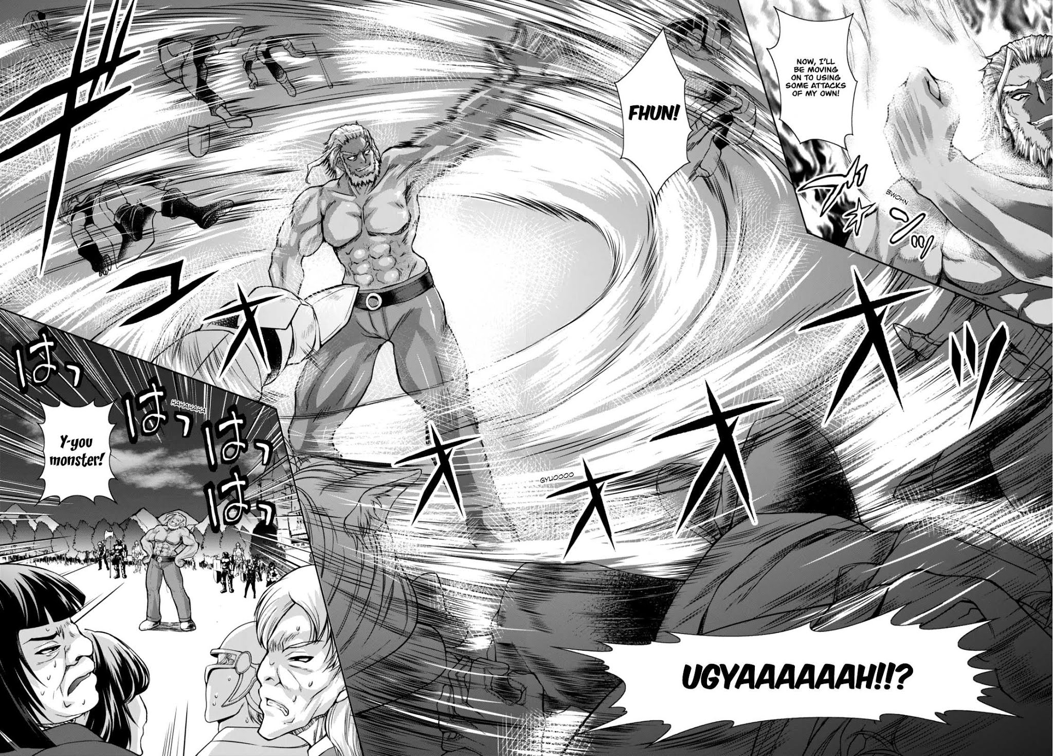Gunota ga Mahou Sekai ni Tensei Shitara, Gendai Heiki de Guntai Harem o Tsukucchaimashita!? Chapter 16 page 10 - Chapter 16