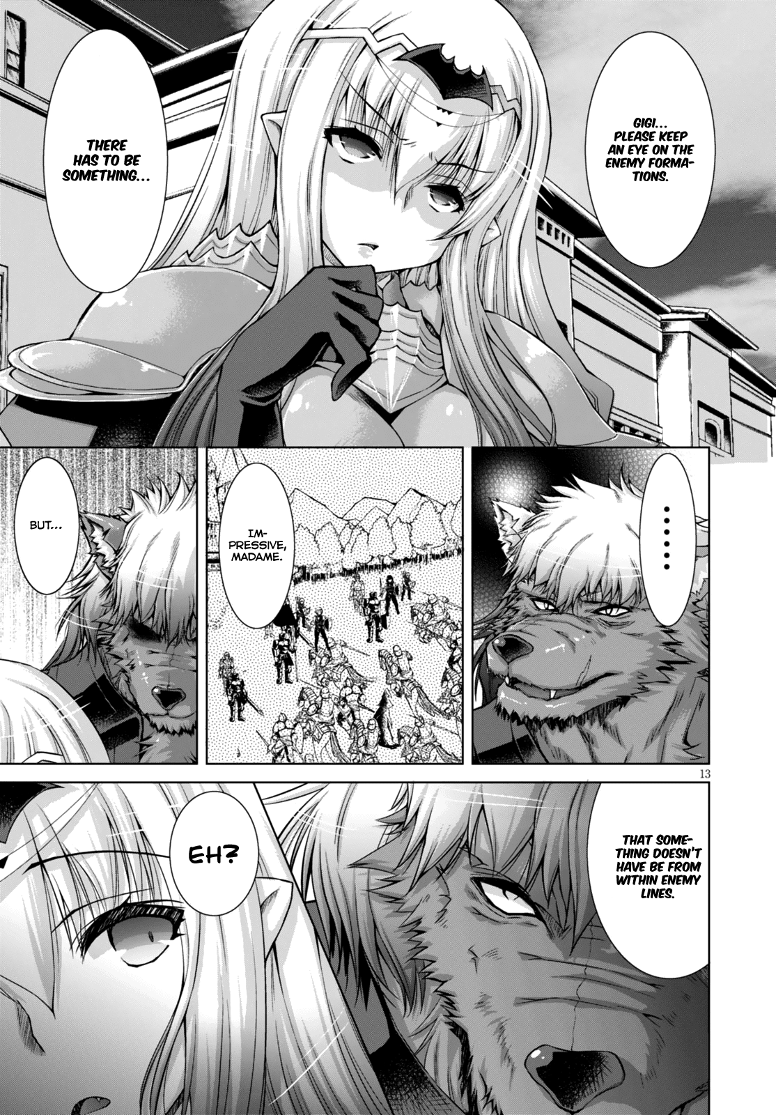 Gunota ga Mahou Sekai ni Tensei Shitara, Gendai Heiki de Guntai Harem o Tsukucchaimashita!? Chapter 16 page 12 - Chapter 16