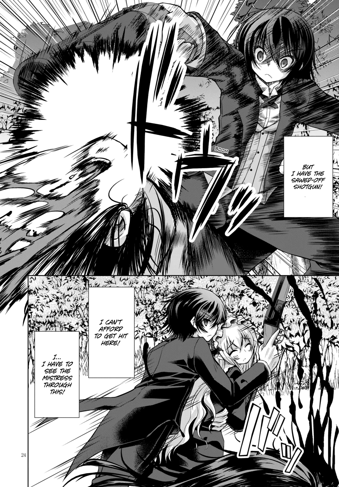 Gunota ga Mahou Sekai ni Tensei Shitara, Gendai Heiki de Guntai Harem o Tsukucchaimashita!? Chapter 16 page 22 - Chapter 16
