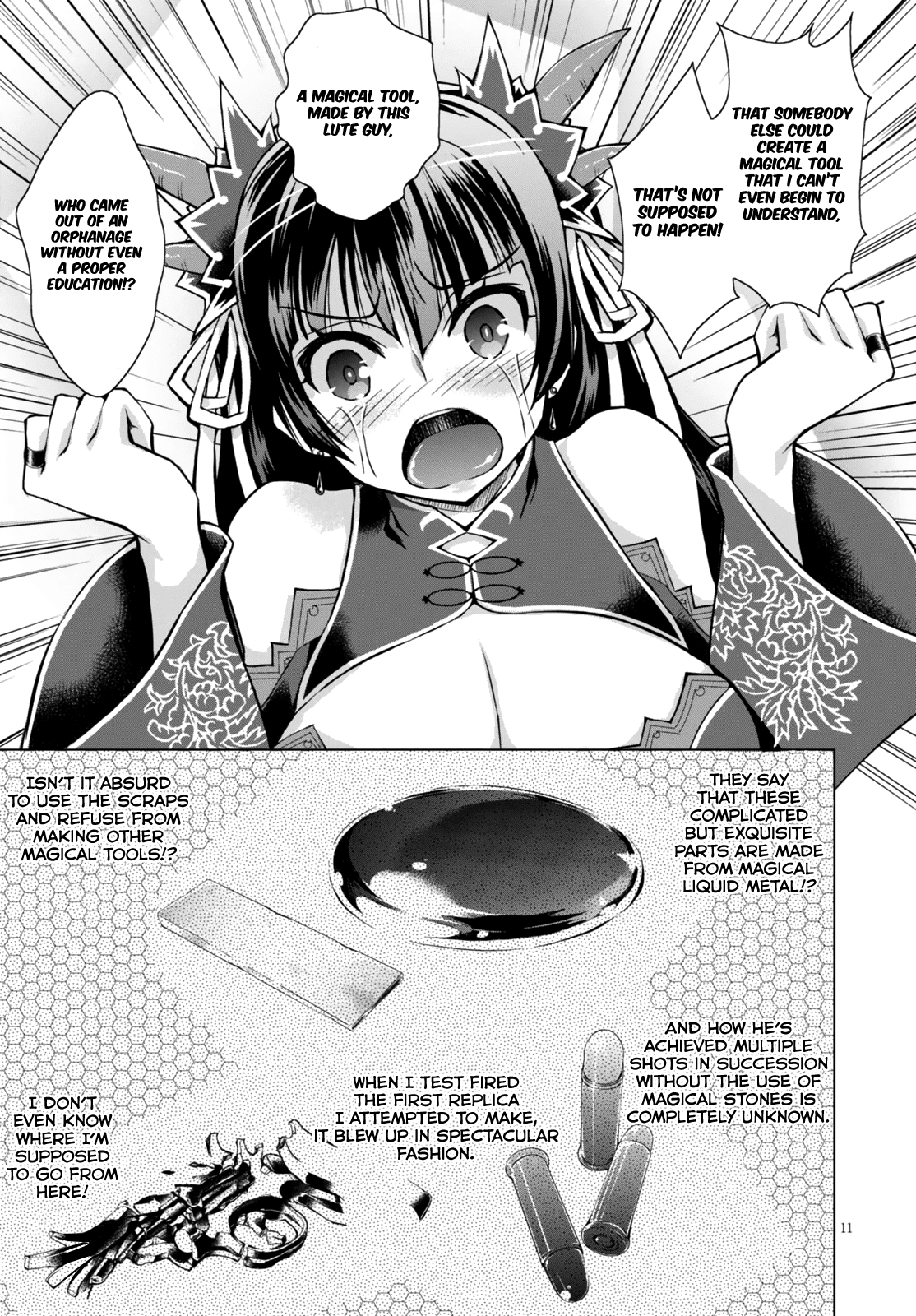 Gunota ga Mahou Sekai ni Tensei Shitara, Gendai Heiki de Guntai Harem o Tsukucchaimashita!? Chapter 19 page 14 - Chapter 19