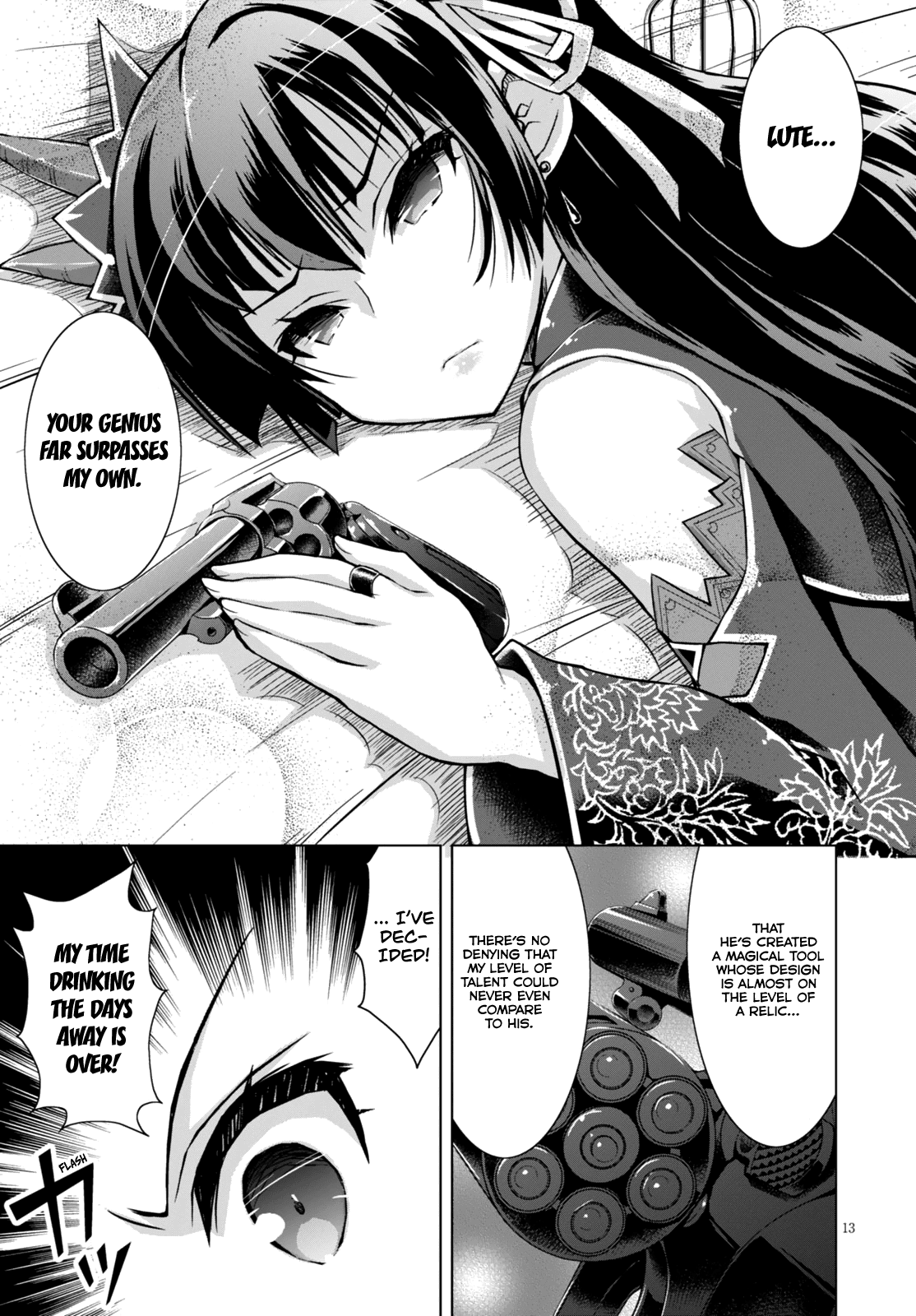 Gunota ga Mahou Sekai ni Tensei Shitara, Gendai Heiki de Guntai Harem o Tsukucchaimashita!? Chapter 19 page 16 - Chapter 19