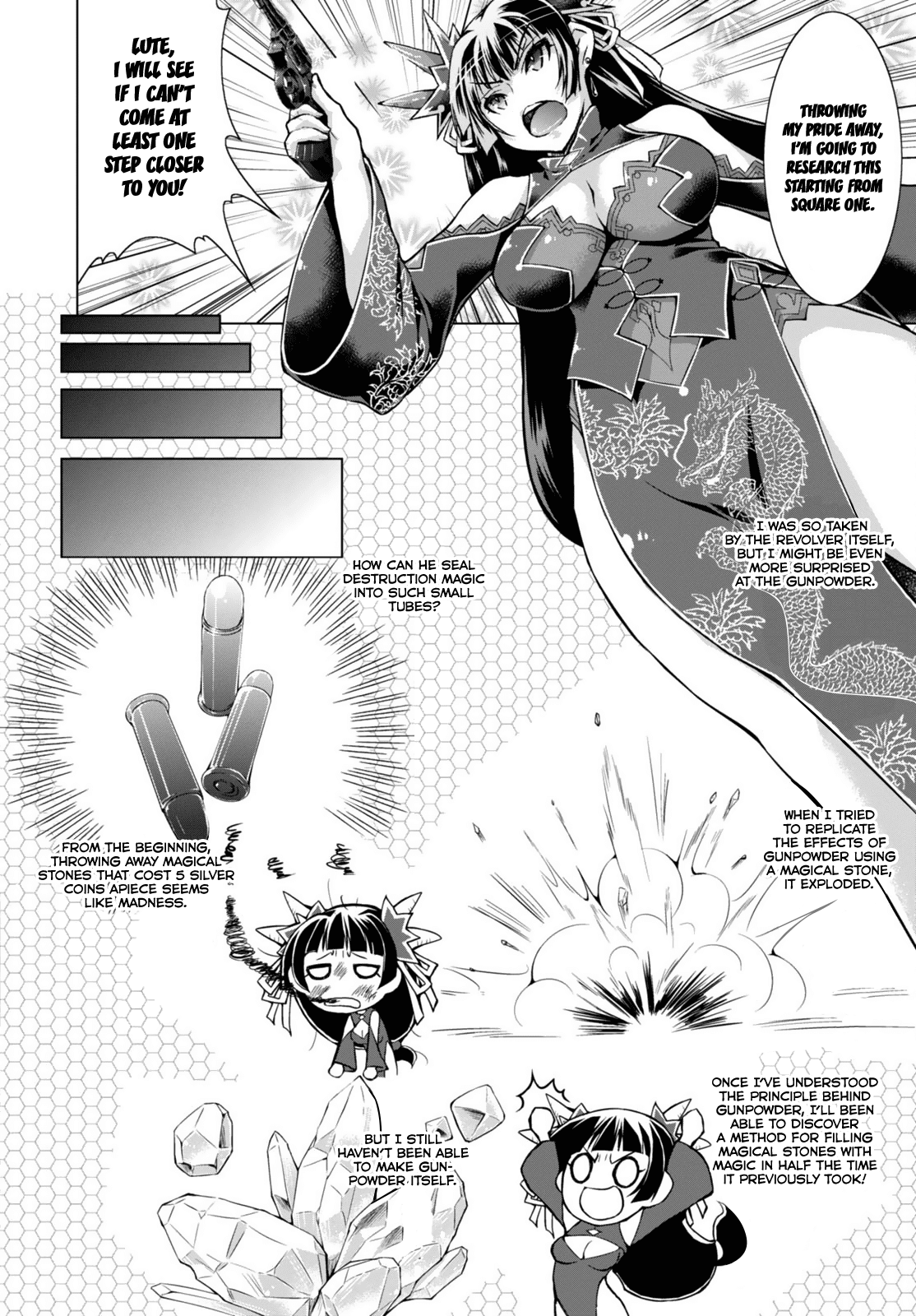 Gunota ga Mahou Sekai ni Tensei Shitara, Gendai Heiki de Guntai Harem o Tsukucchaimashita!? Chapter 19 page 17 - Chapter 19
