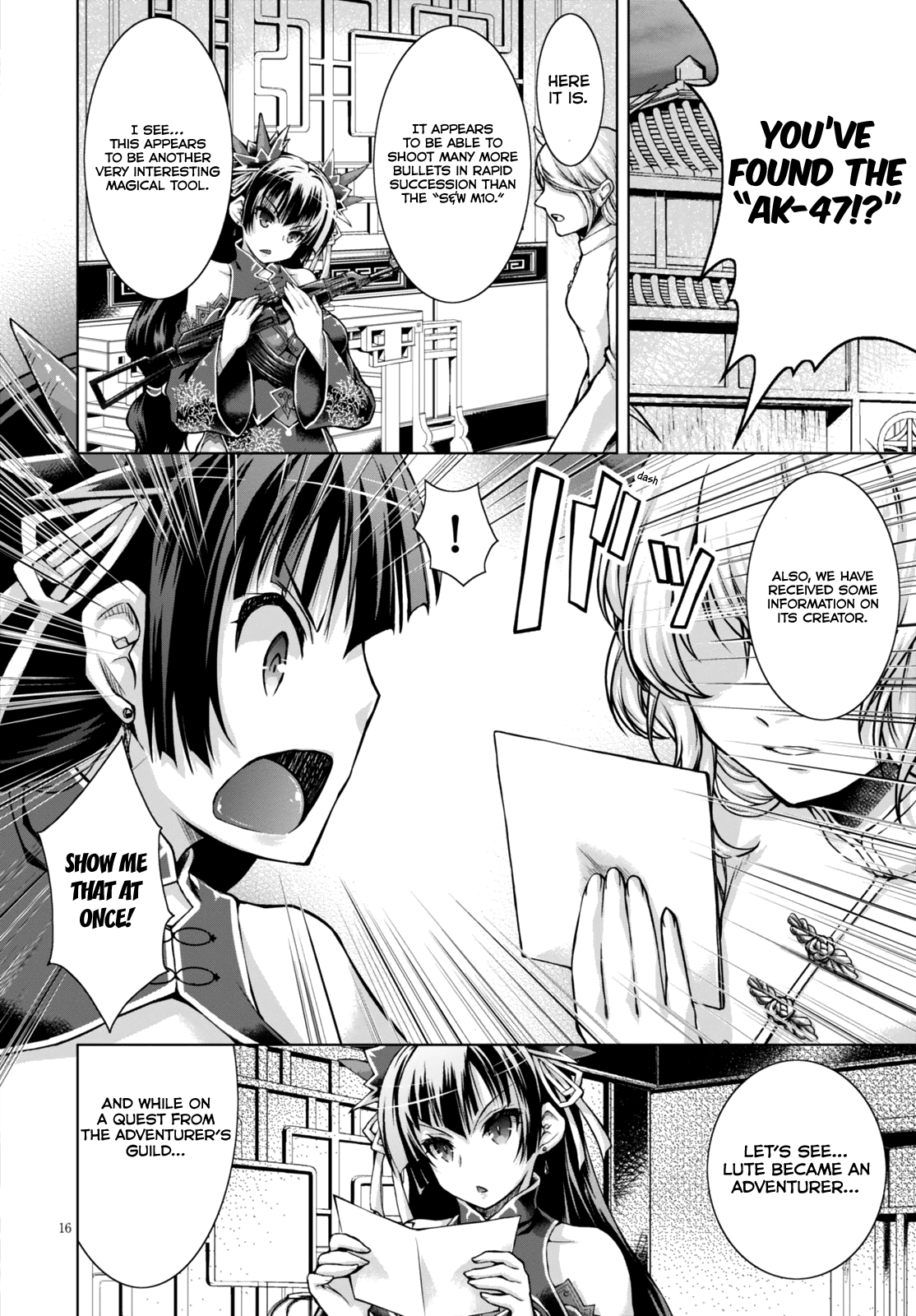 Gunota ga Mahou Sekai ni Tensei Shitara, Gendai Heiki de Guntai Harem o Tsukucchaimashita!? Chapter 19 page 19 - Chapter 19