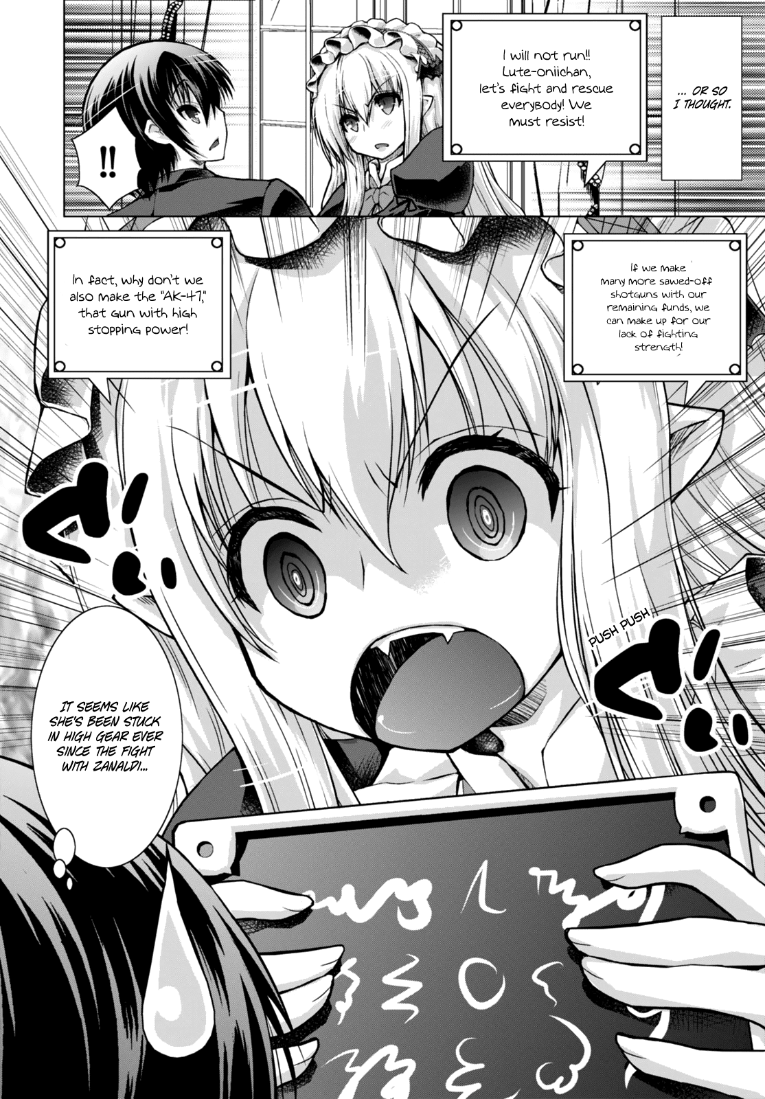 Gunota ga Mahou Sekai ni Tensei Shitara, Gendai Heiki de Guntai Harem o Tsukucchaimashita!? Chapter 19 page 5 - Chapter 19
