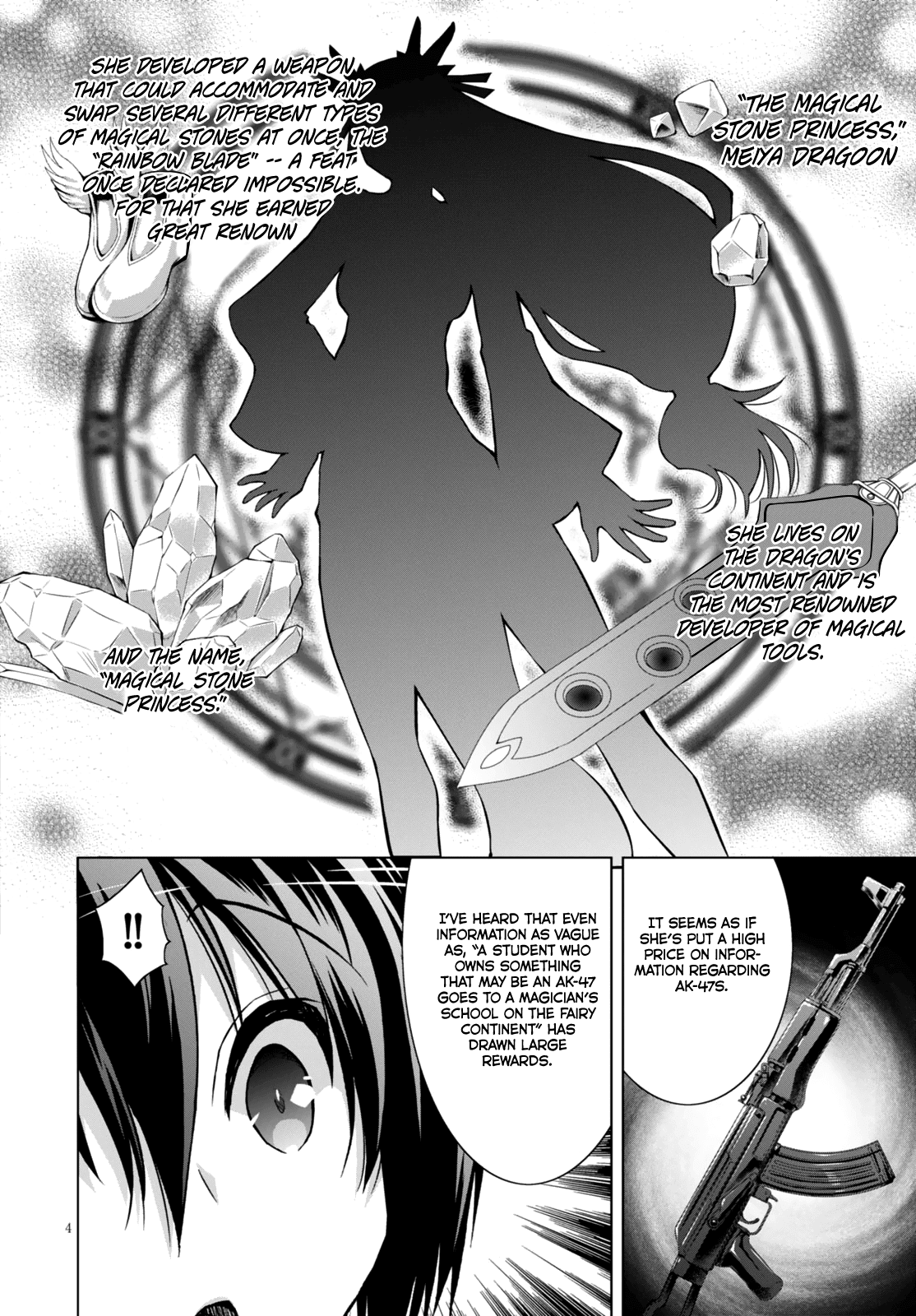 Gunota ga Mahou Sekai ni Tensei Shitara, Gendai Heiki de Guntai Harem o Tsukucchaimashita!? Chapter 19 page 7 - Chapter 19
