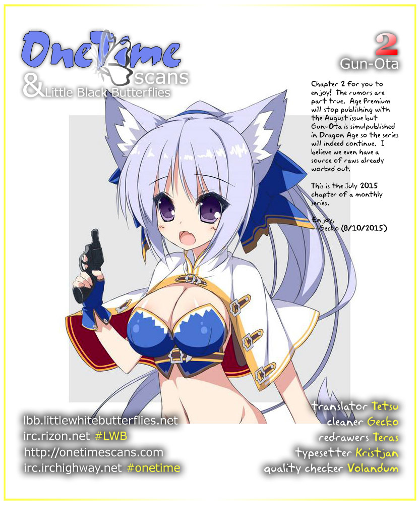 Gunota ga Mahou Sekai ni Tensei Shitara, Gendai Heiki de Guntai Harem o Tsukucchaimashita!? Chapter 2 page 2 - Chapter 2