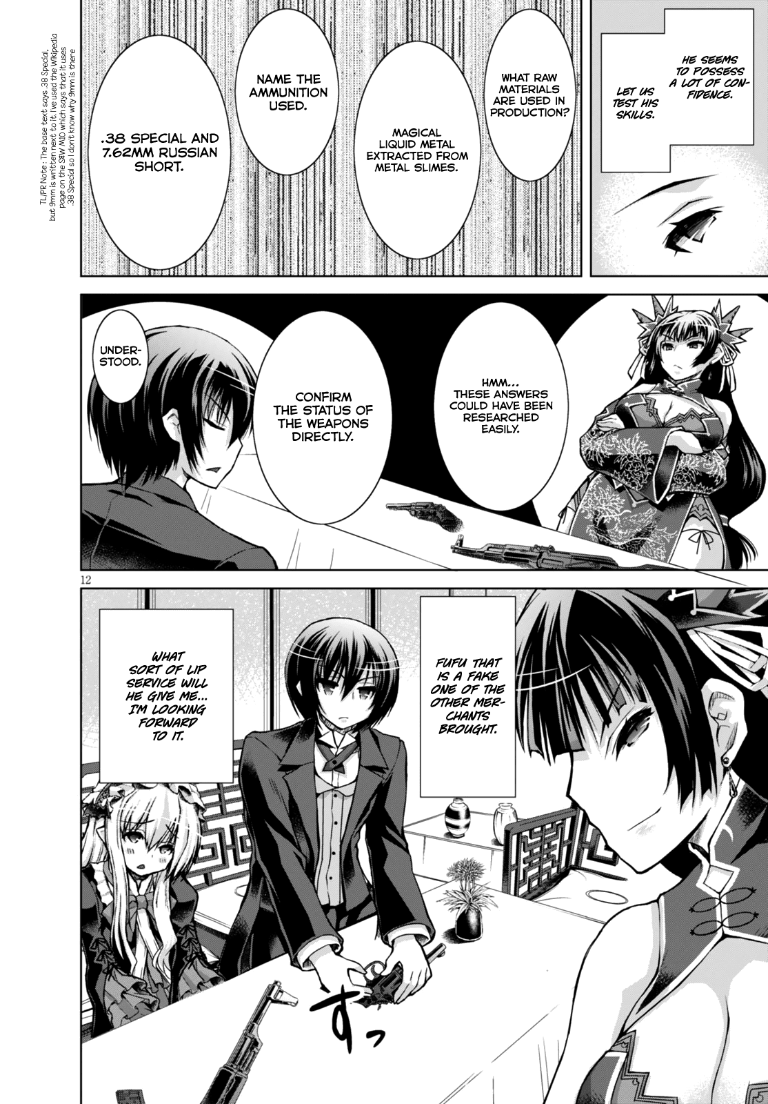 Gunota ga Mahou Sekai ni Tensei Shitara, Gendai Heiki de Guntai Harem o Tsukucchaimashita!? Chapter 20 page 13 - Chapter 20