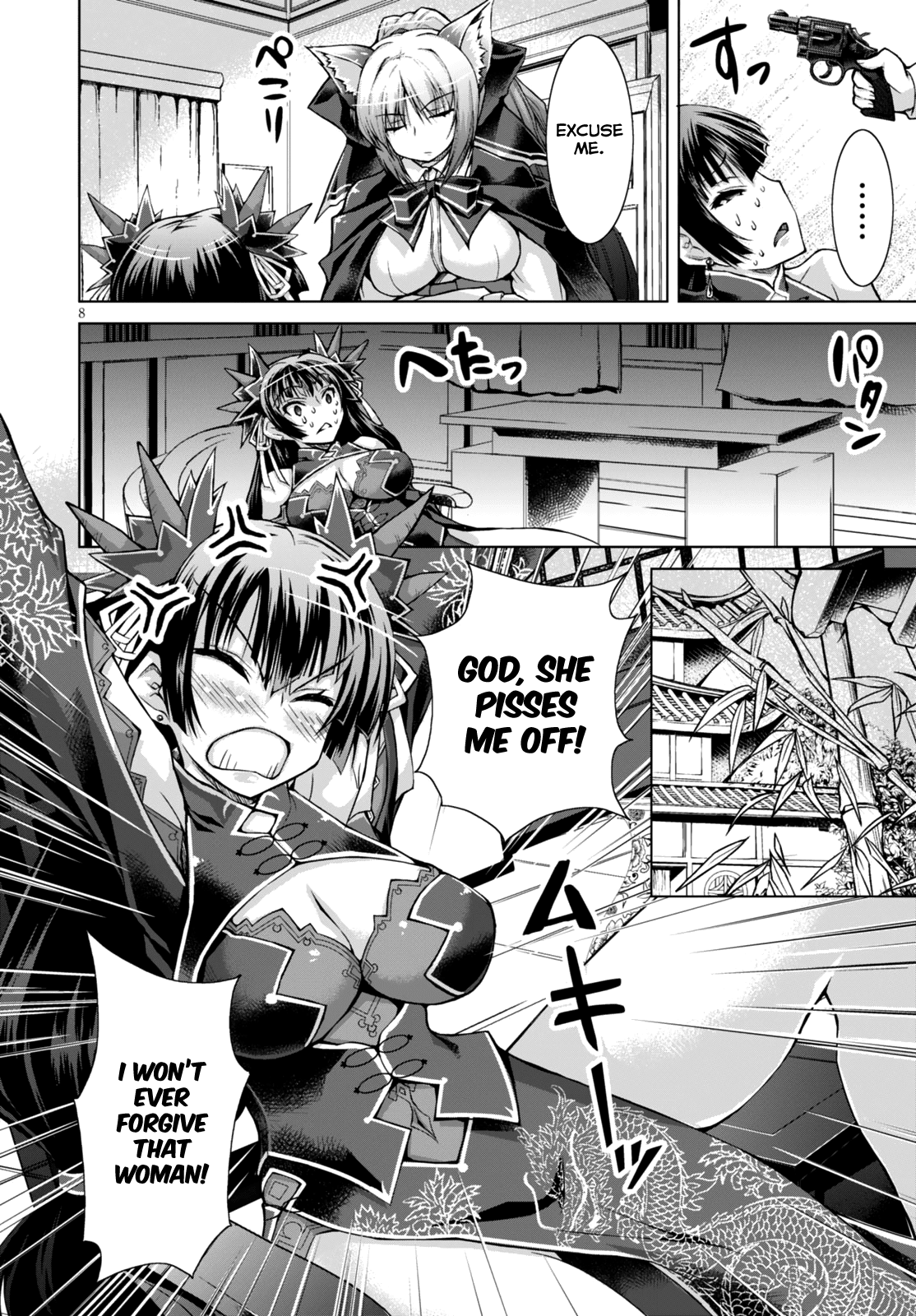 Gunota ga Mahou Sekai ni Tensei Shitara, Gendai Heiki de Guntai Harem o Tsukucchaimashita!? Chapter 20 page 9 - Chapter 20