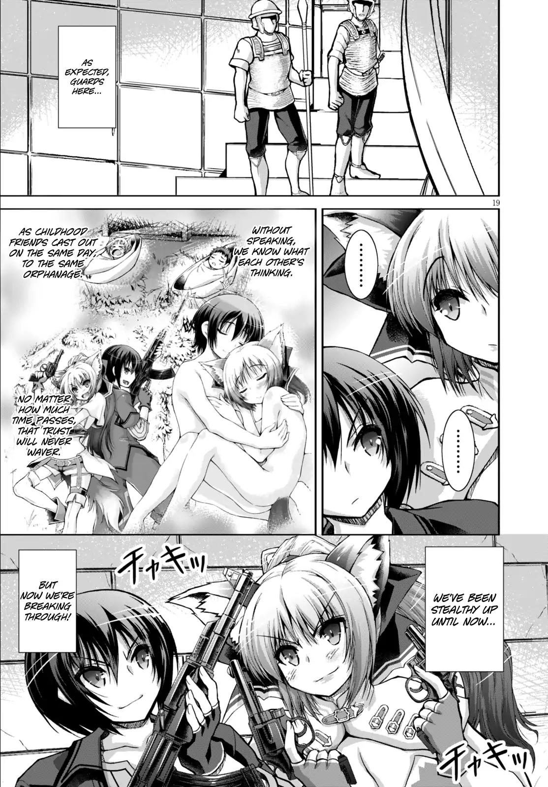 Gunota ga Mahou Sekai ni Tensei Shitara, Gendai Heiki de Guntai Harem o Tsukucchaimashita!? Chapter 22 page 22 - Chapter 22