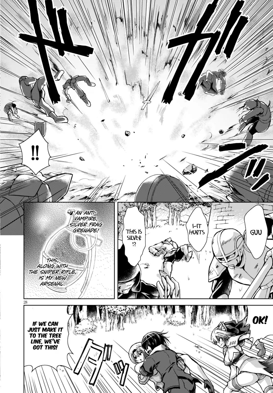 Gunota ga Mahou Sekai ni Tensei Shitara, Gendai Heiki de Guntai Harem o Tsukucchaimashita!? Chapter 22 page 30 - Chapter 22