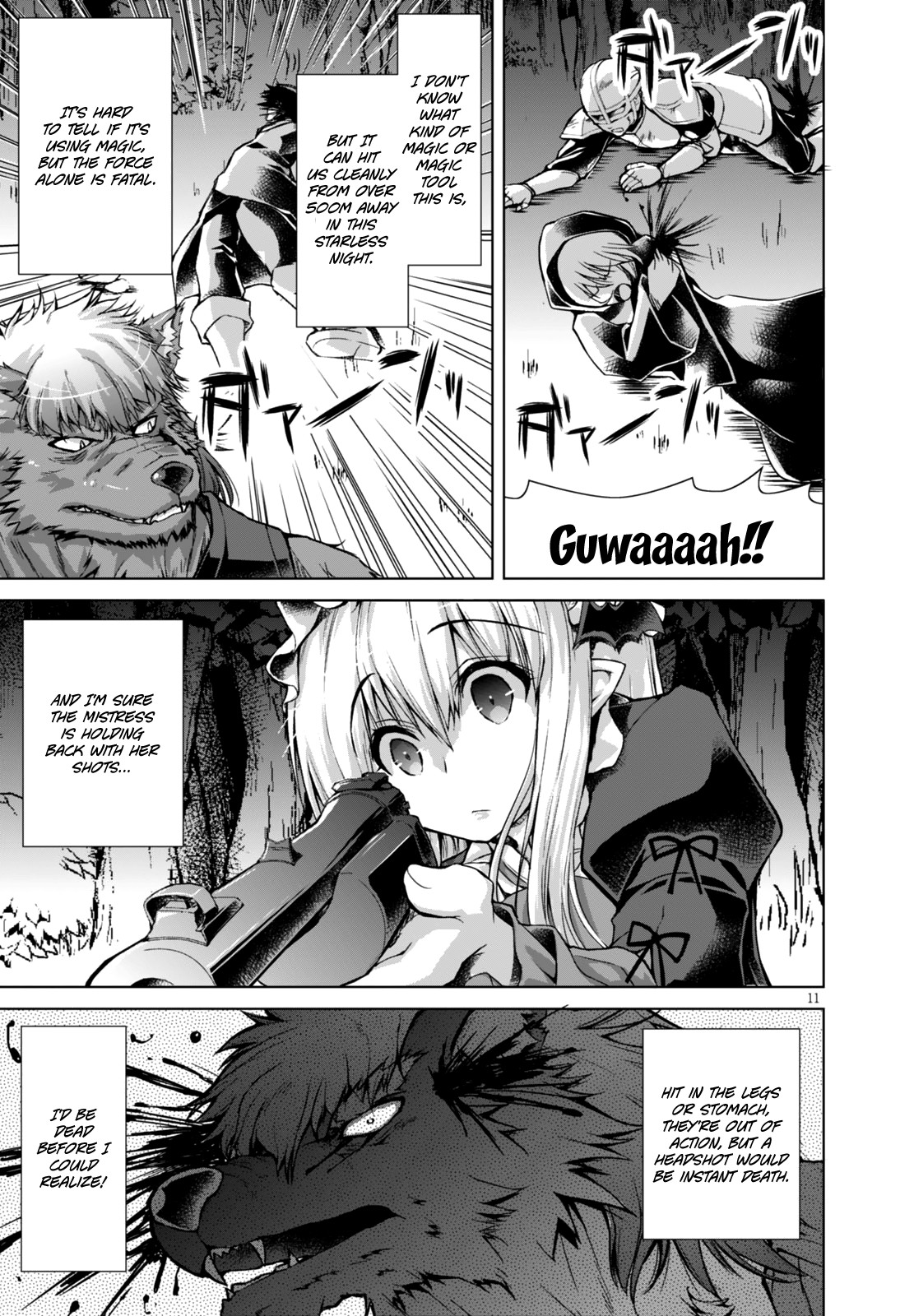 Gunota ga Mahou Sekai ni Tensei Shitara, Gendai Heiki de Guntai Harem o Tsukucchaimashita!? Chapter 23 page 14 - Chapter 23