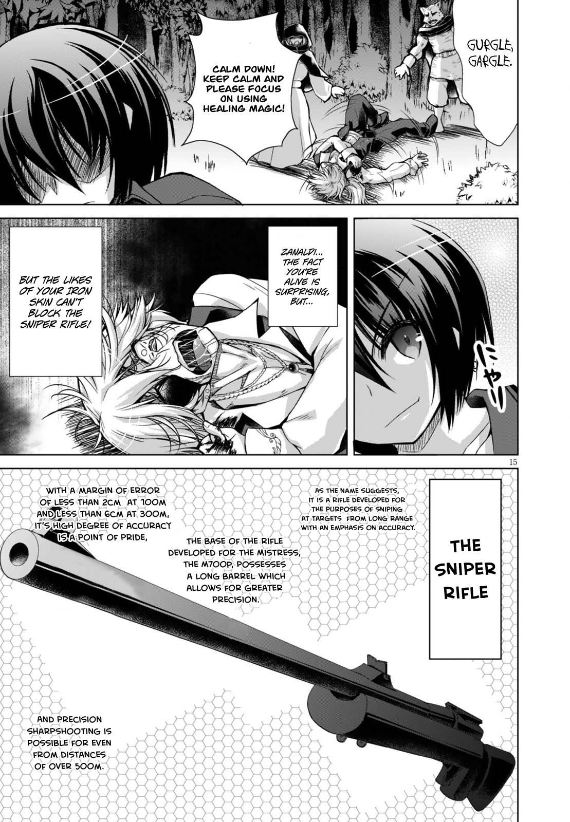 Gunota ga Mahou Sekai ni Tensei Shitara, Gendai Heiki de Guntai Harem o Tsukucchaimashita!? Chapter 23 page 18 - Chapter 23