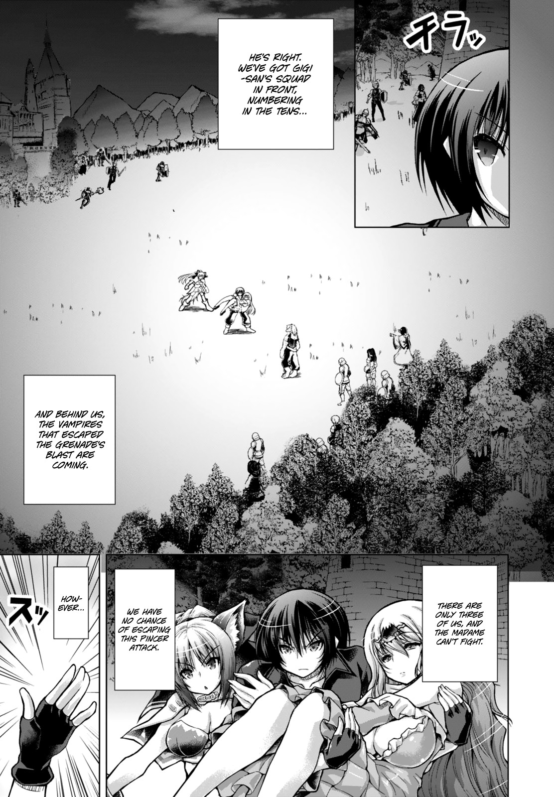 Gunota ga Mahou Sekai ni Tensei Shitara, Gendai Heiki de Guntai Harem o Tsukucchaimashita!? Chapter 23 page 6 - Chapter 23