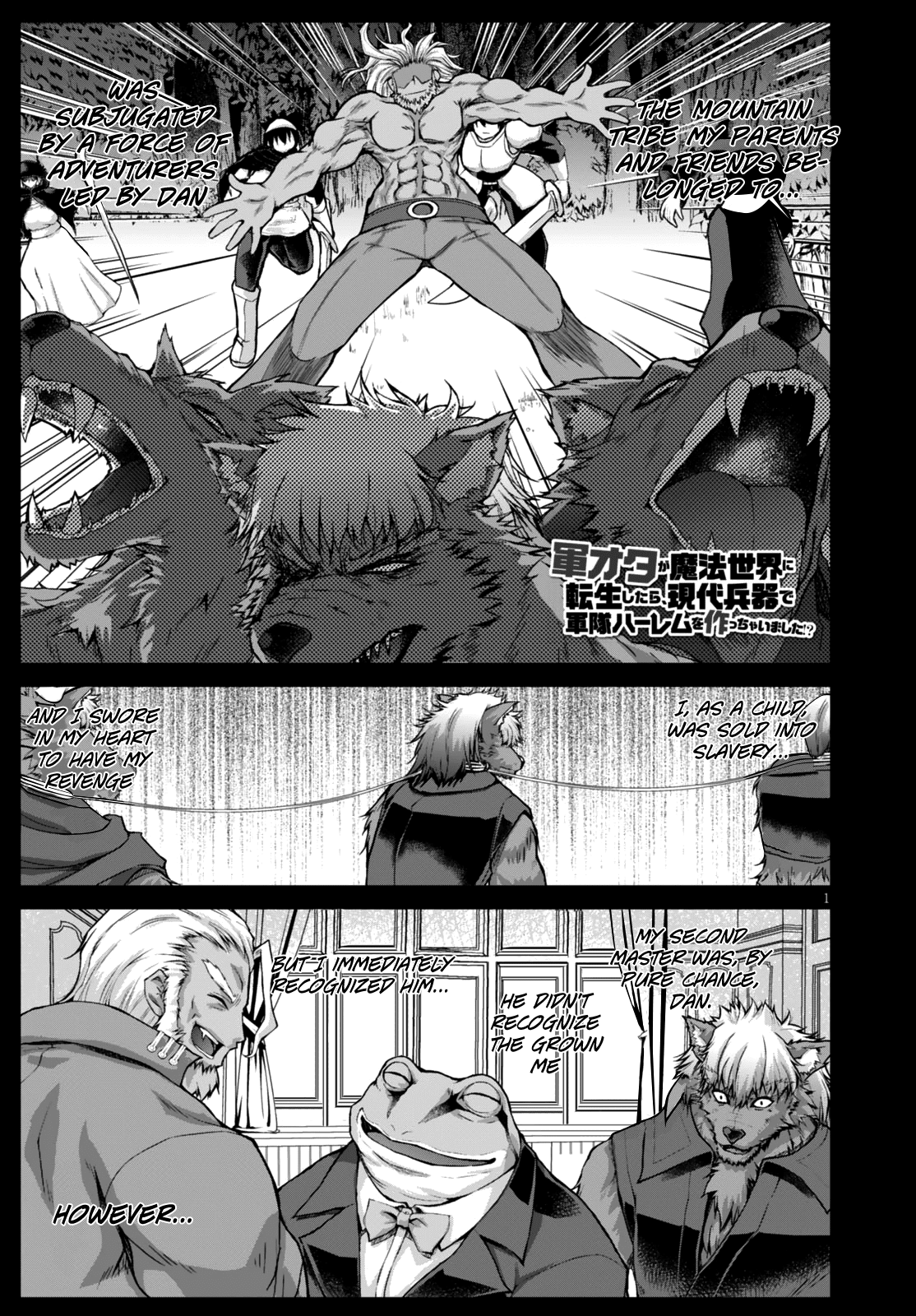 Gunota ga Mahou Sekai ni Tensei Shitara, Gendai Heiki de Guntai Harem o Tsukucchaimashita!? Chapter 25 page 3 - Chapter 25