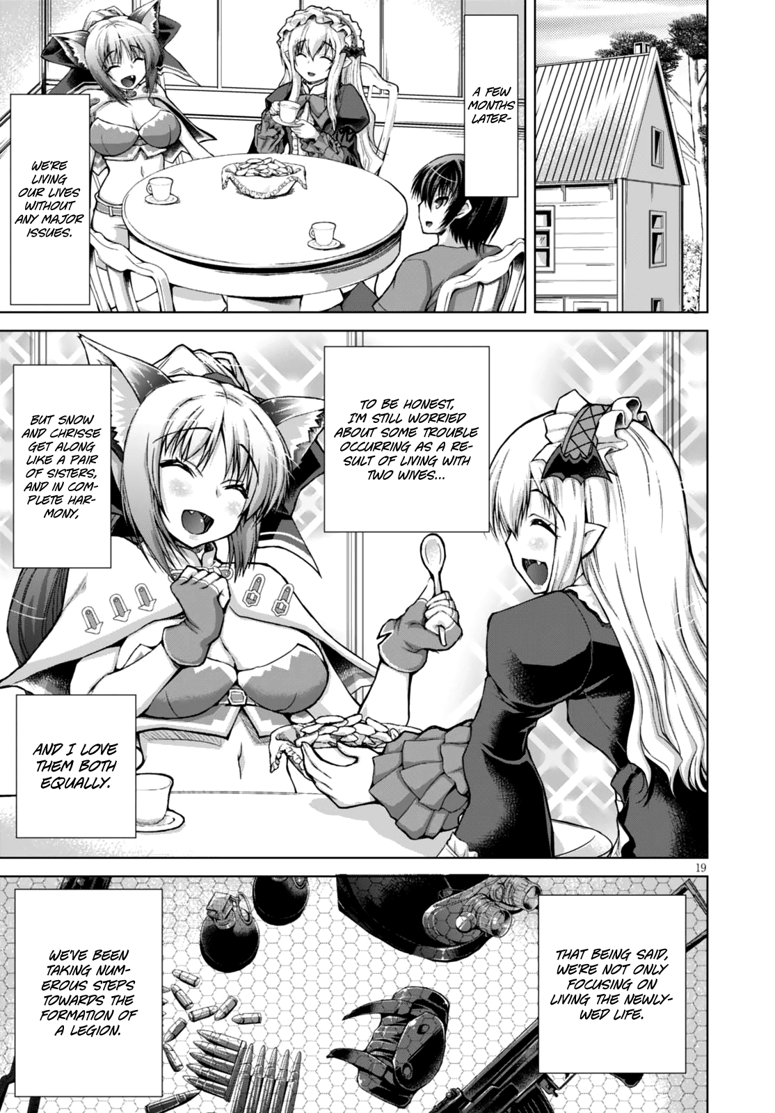 Gunota ga Mahou Sekai ni Tensei Shitara, Gendai Heiki de Guntai Harem o Tsukucchaimashita!? Chapter 27 page 20 - Chapter 27