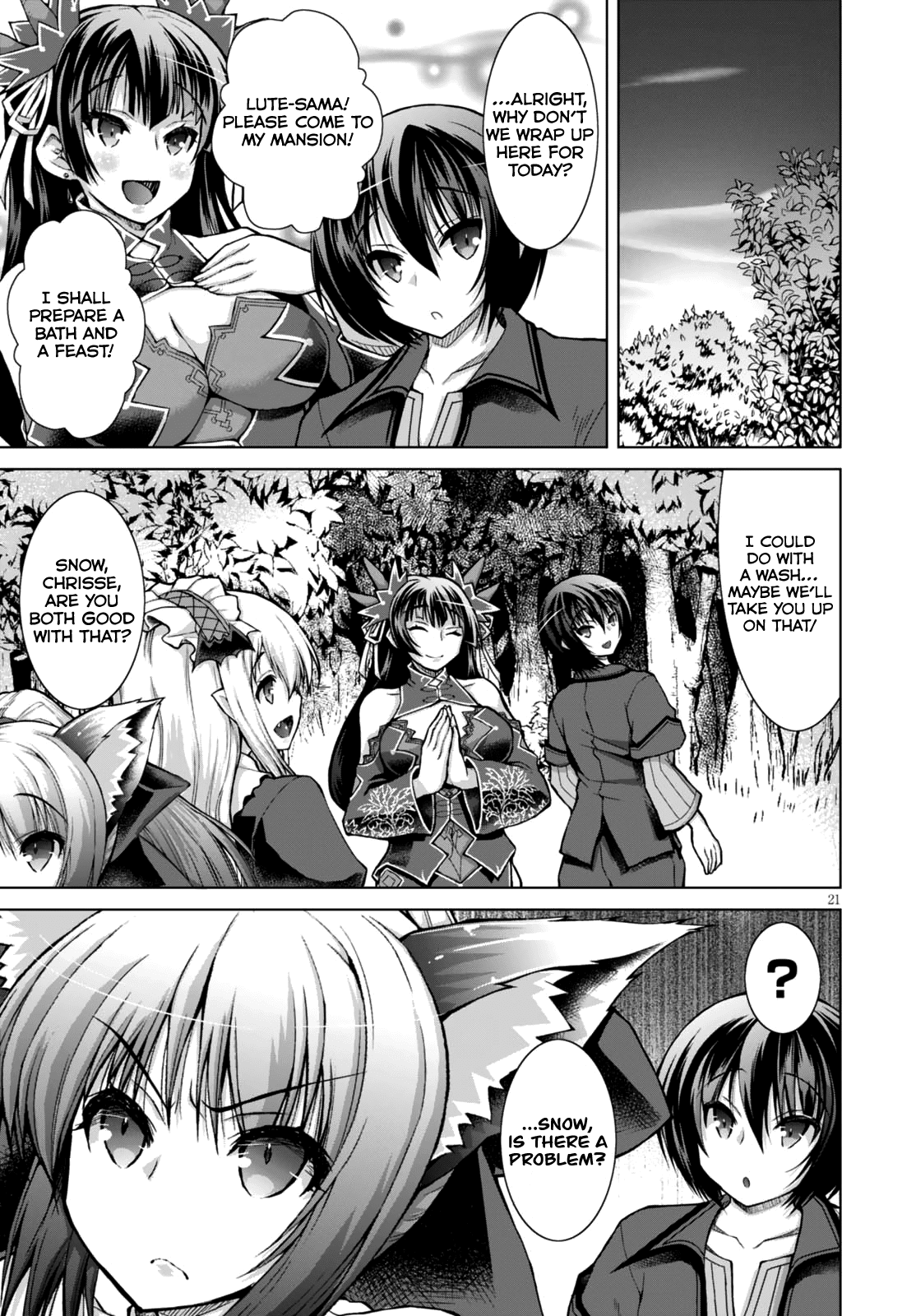 Gunota ga Mahou Sekai ni Tensei Shitara, Gendai Heiki de Guntai Harem o Tsukucchaimashita!? Chapter 27 page 22 - Chapter 27