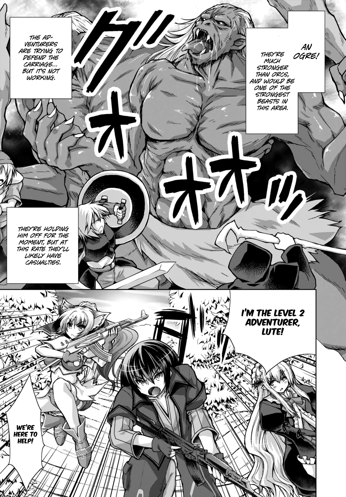 Gunota ga Mahou Sekai ni Tensei Shitara, Gendai Heiki de Guntai Harem o Tsukucchaimashita!? Chapter 27 page 26 - Chapter 27