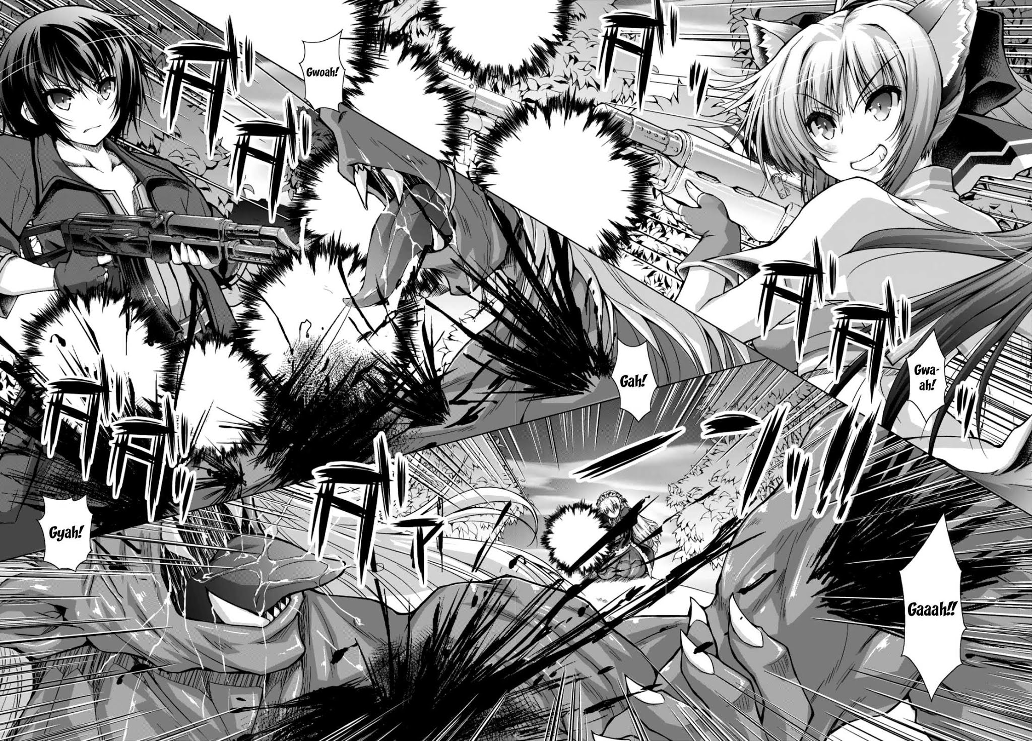 Gunota ga Mahou Sekai ni Tensei Shitara, Gendai Heiki de Guntai Harem o Tsukucchaimashita!? Chapter 27 page 27 - Chapter 27