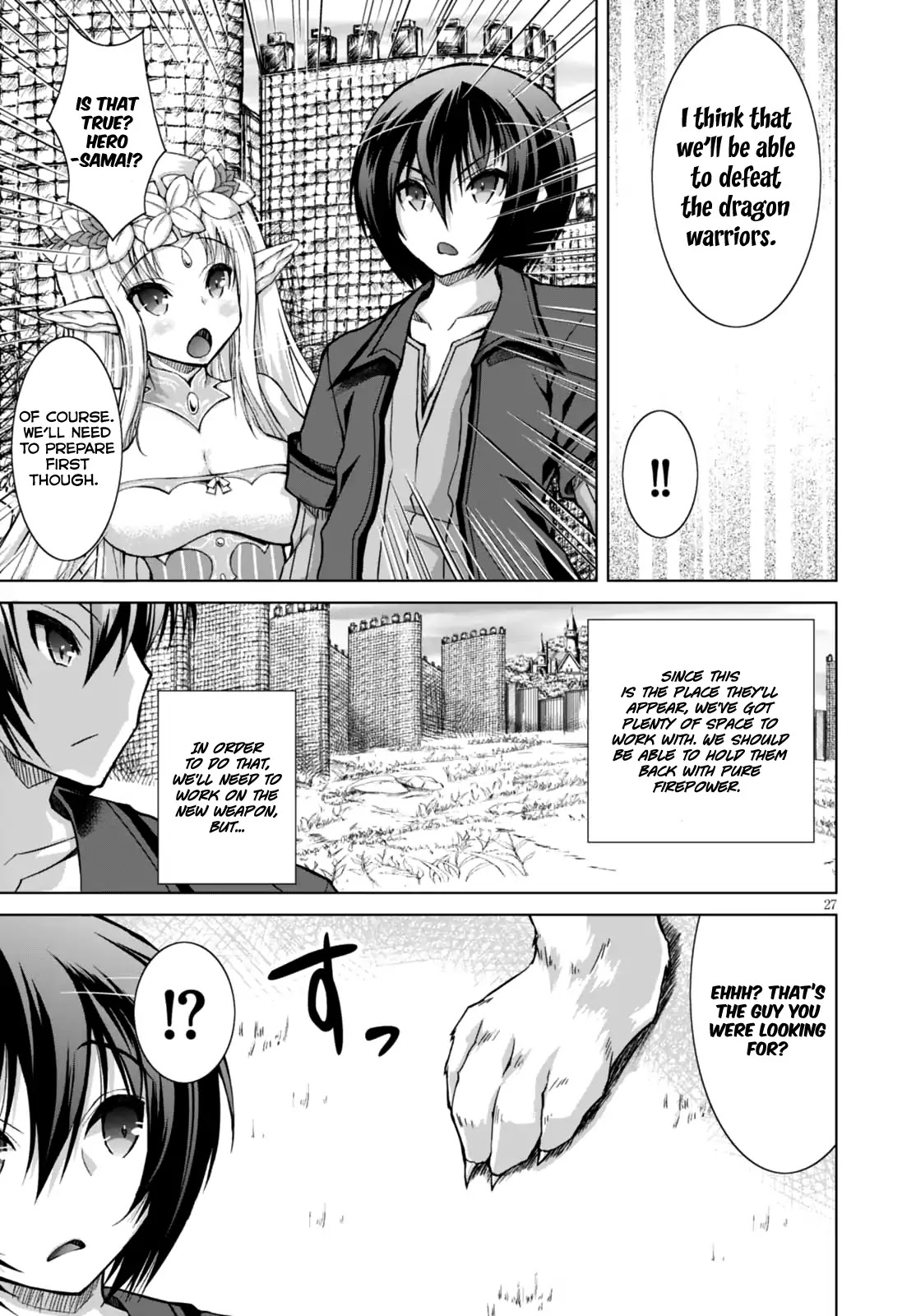 Gunota ga Mahou Sekai ni Tensei Shitara, Gendai Heiki de Guntai Harem o Tsukucchaimashita!? Chapter 28 page 33 - Chapter 28