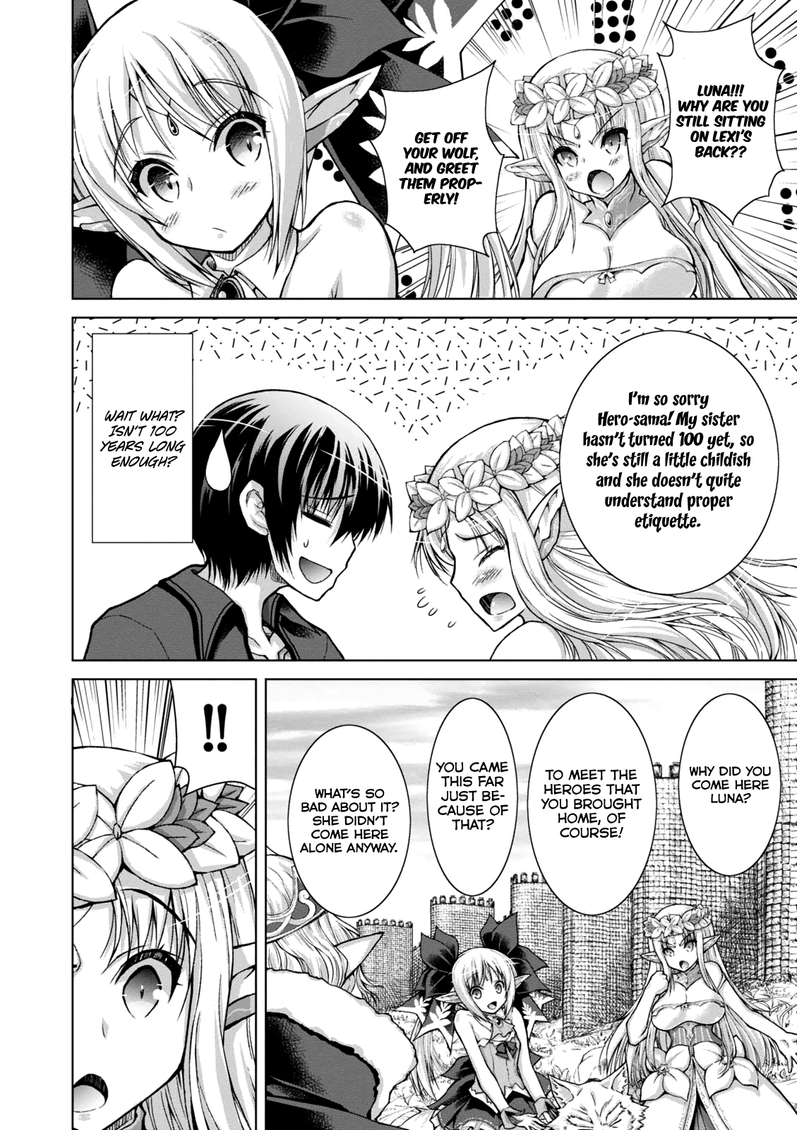 Gunota ga Mahou Sekai ni Tensei Shitara, Gendai Heiki de Guntai Harem o Tsukucchaimashita!? Chapter 29 page 4 - Chapter 29