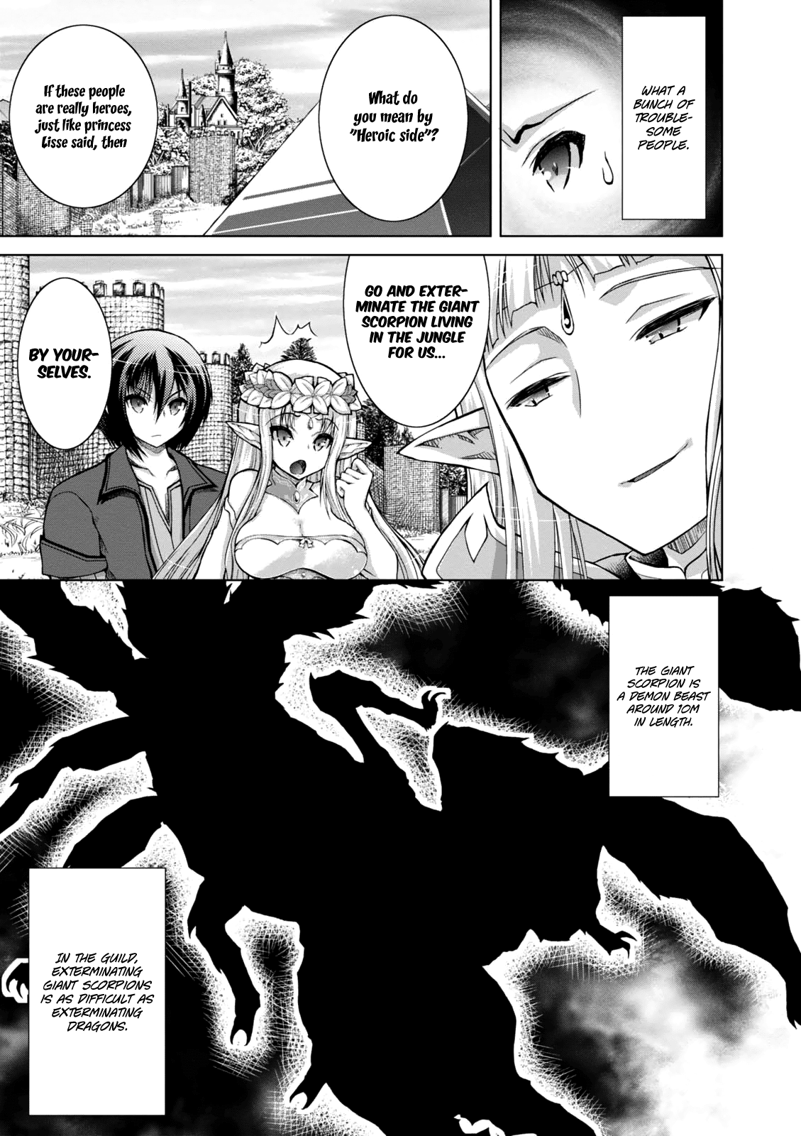 Gunota ga Mahou Sekai ni Tensei Shitara, Gendai Heiki de Guntai Harem o Tsukucchaimashita!? Chapter 29 page 9 - Chapter 29