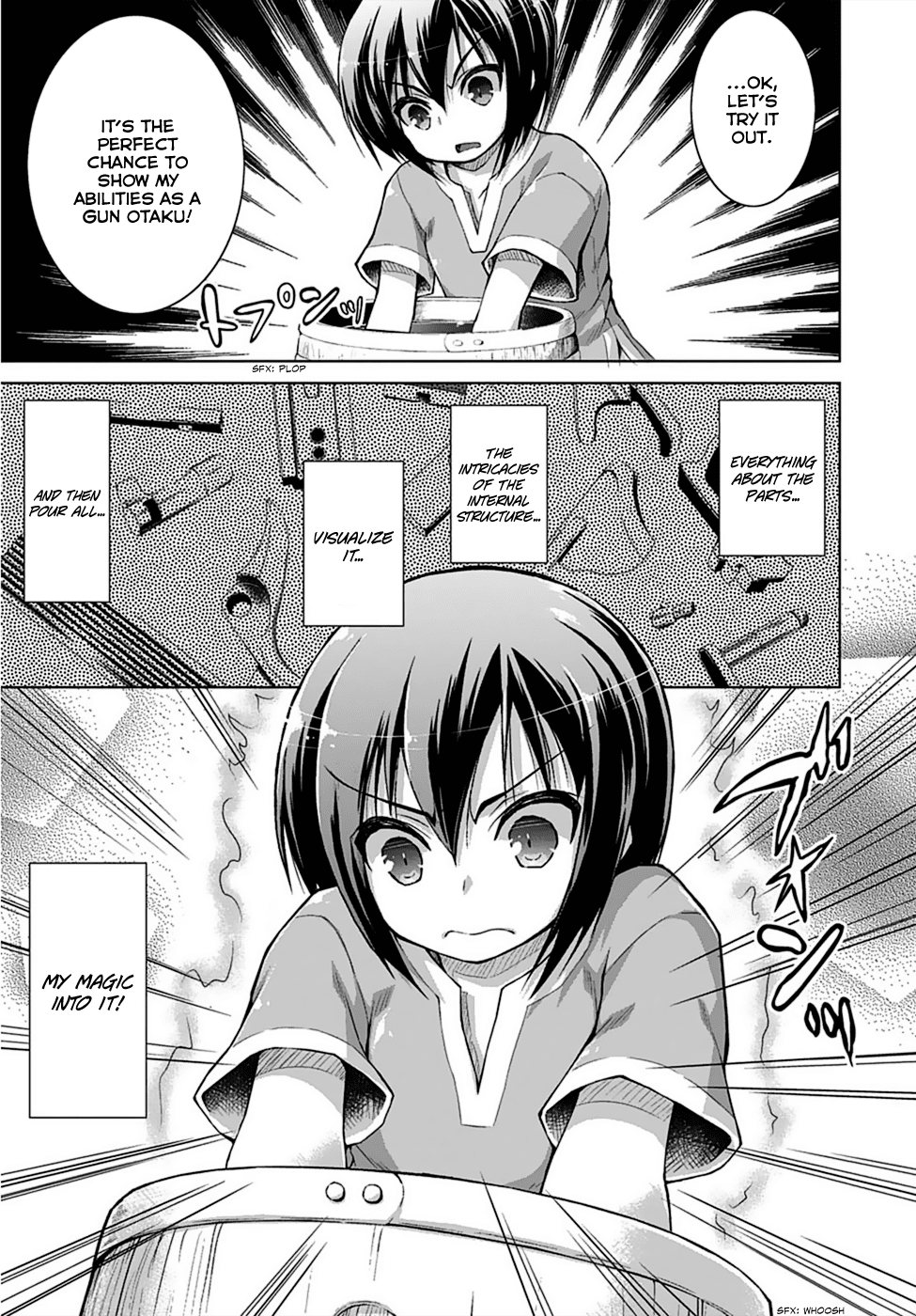 Gunota ga Mahou Sekai ni Tensei Shitara, Gendai Heiki de Guntai Harem o Tsukucchaimashita!? Chapter 3 page 33 - Chapter 3