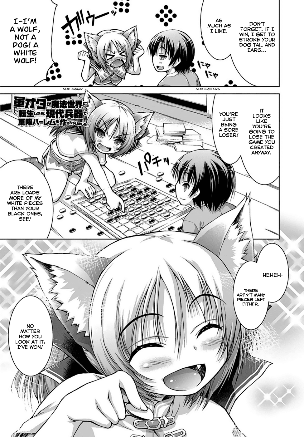 Gunota ga Mahou Sekai ni Tensei Shitara, Gendai Heiki de Guntai Harem o Tsukucchaimashita!? Chapter 3 page 5 - Chapter 3