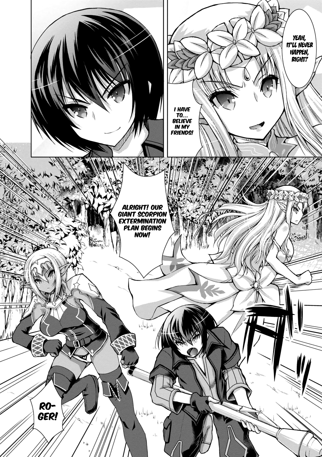 Gunota ga Mahou Sekai ni Tensei Shitara, Gendai Heiki de Guntai Harem o Tsukucchaimashita!? Chapter 31 page 12 - Chapter 31
